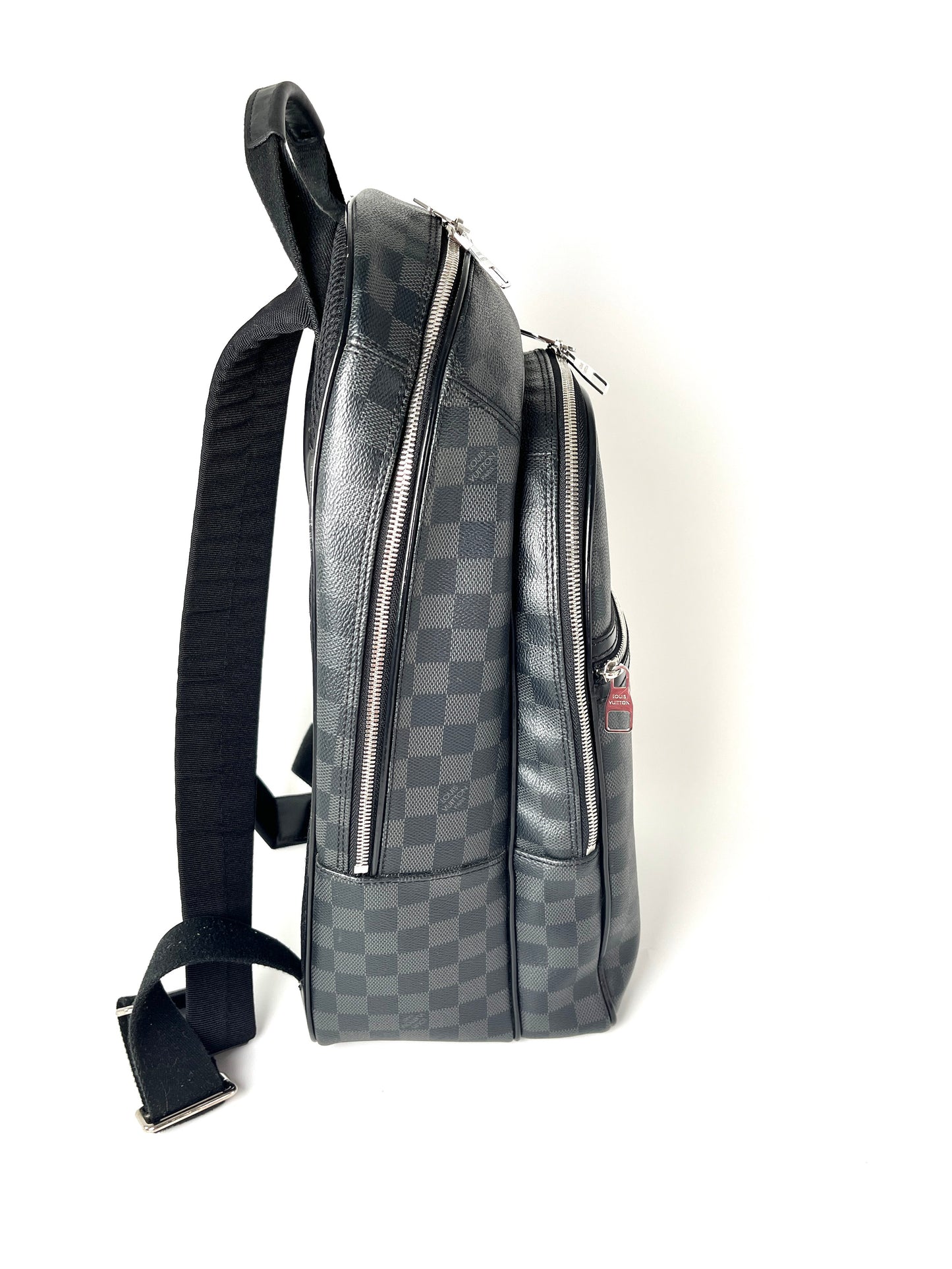 LOUIS VUITTON Michael Damier Graphite Black Backpack