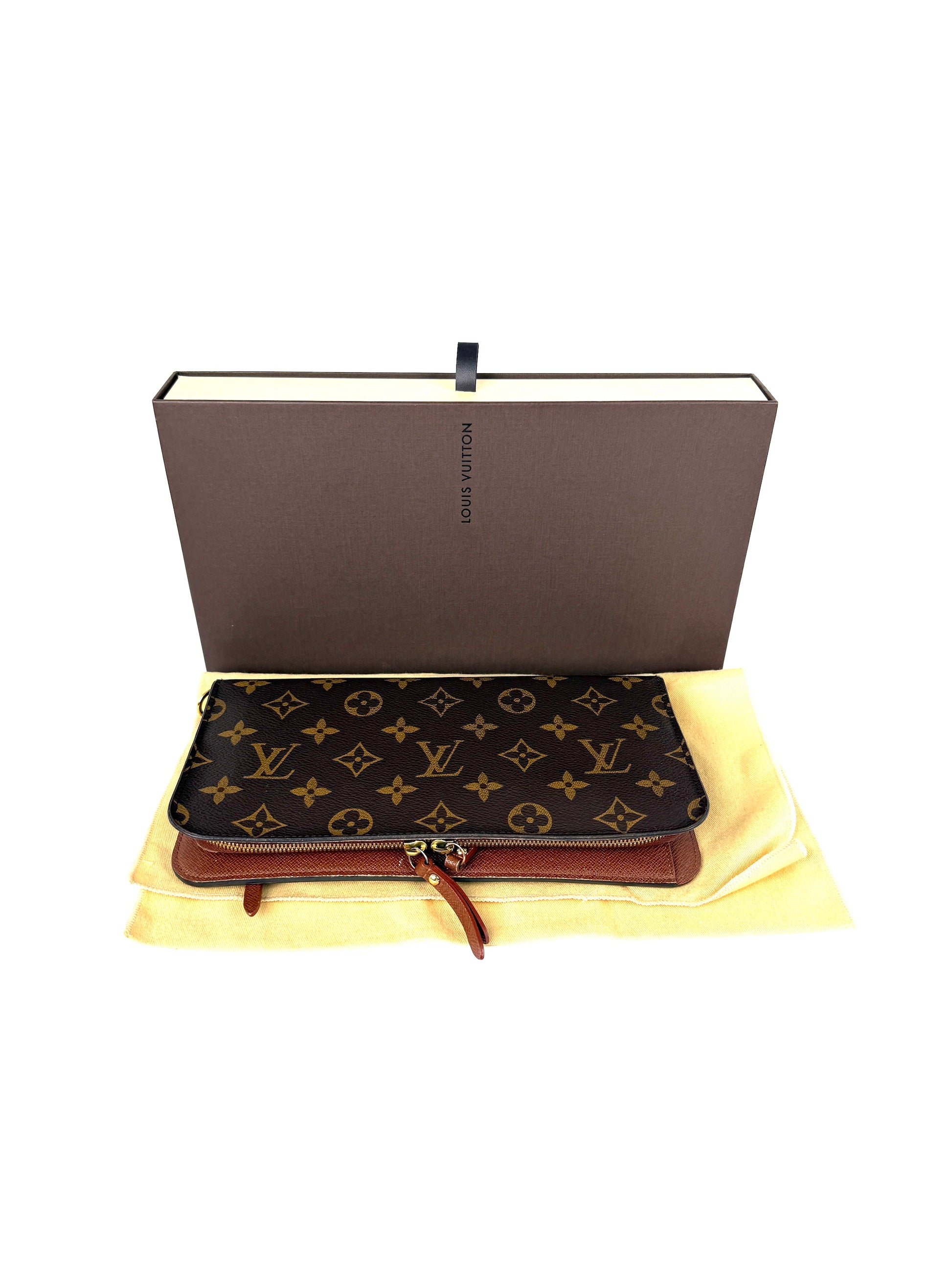 LOUIS VUITTON Insolite Brown Monogram Canvas Organizer Wallet 