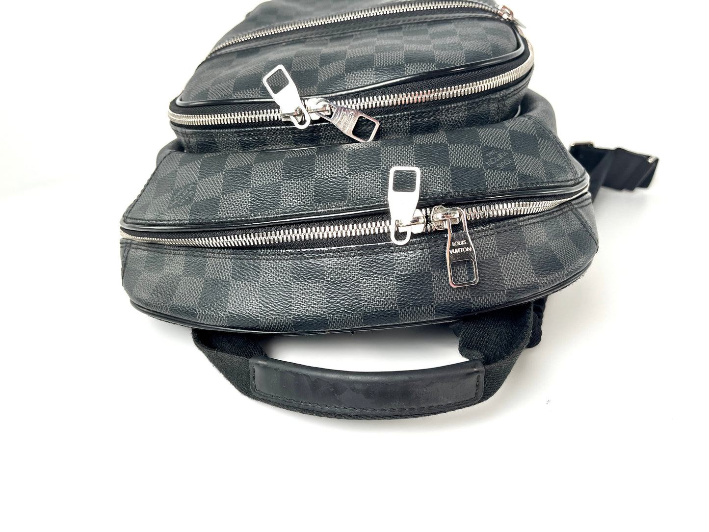 LOUIS VUITTON Michael Damier Graphite Black Backpack