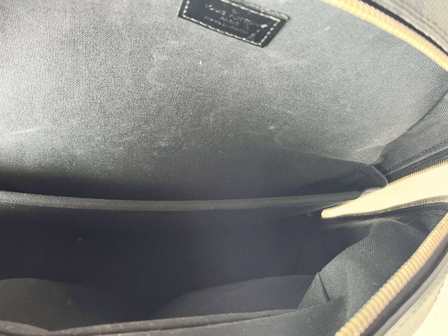 LOUIS VUITTON Michael Damier Graphite Black Backpack