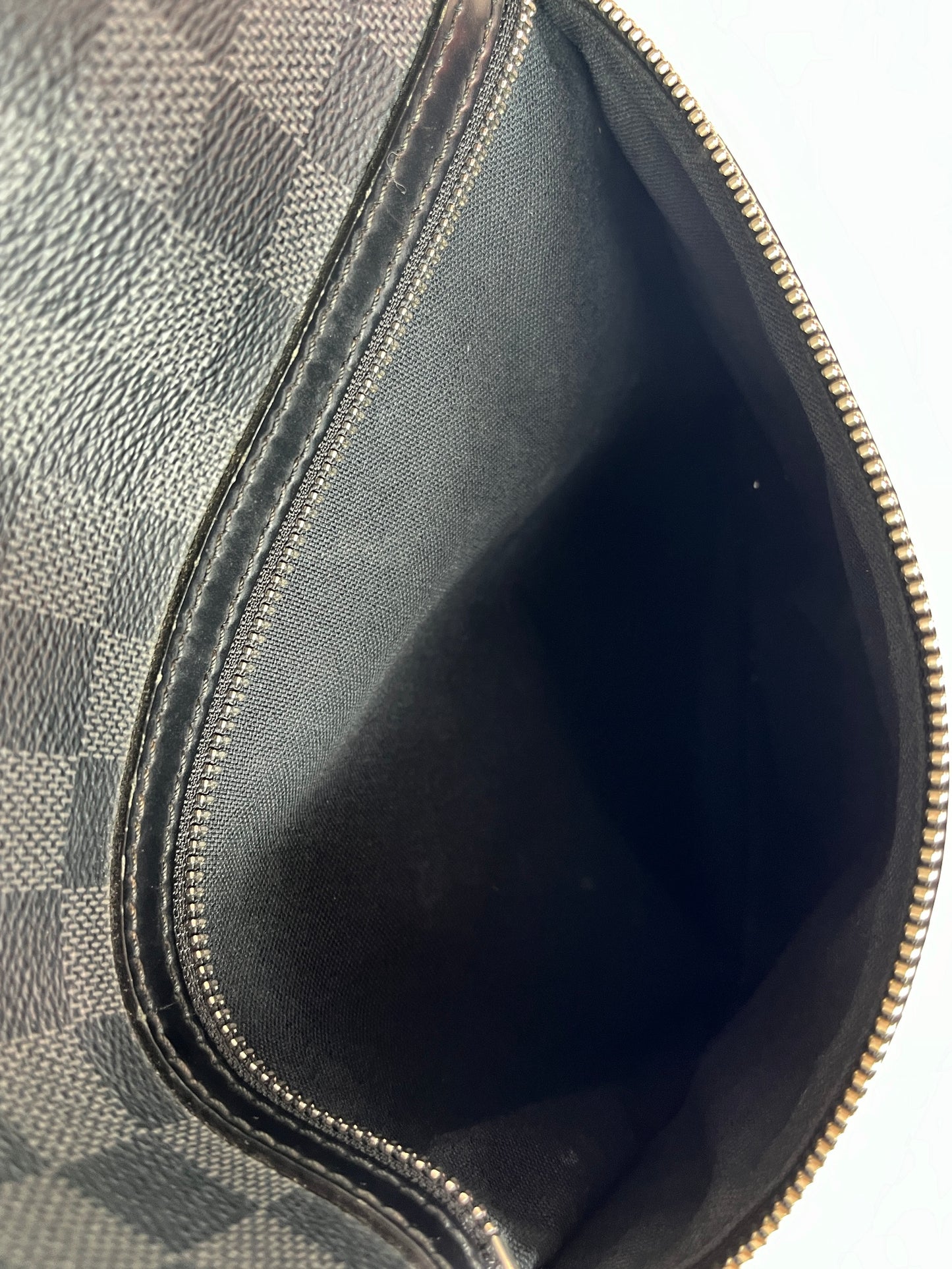 LOUIS VUITTON Michael Damier Graphite Black Backpack