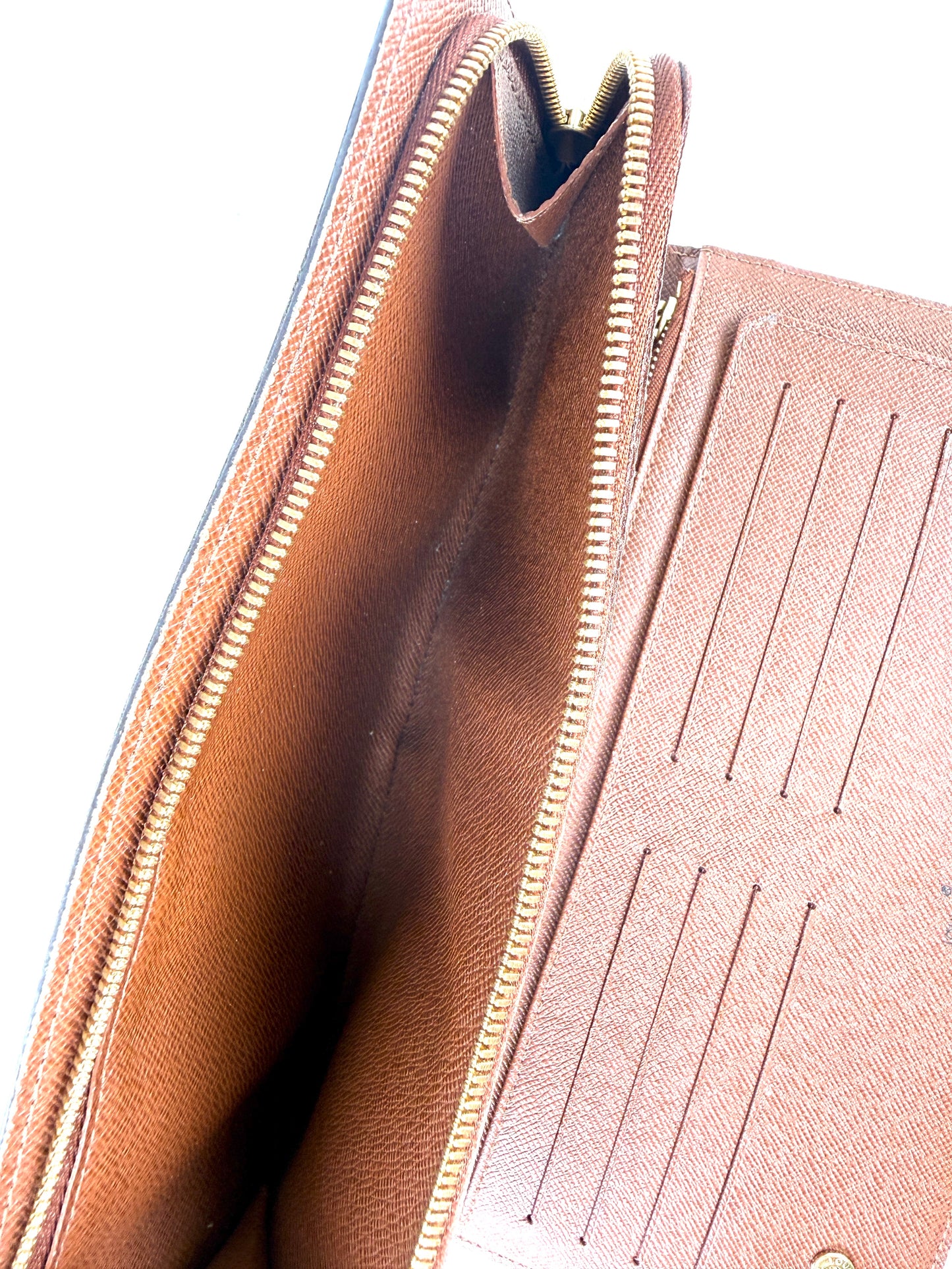LOUIS VUITTON Insolite Brown Monogram Canvas Organizer Wallet