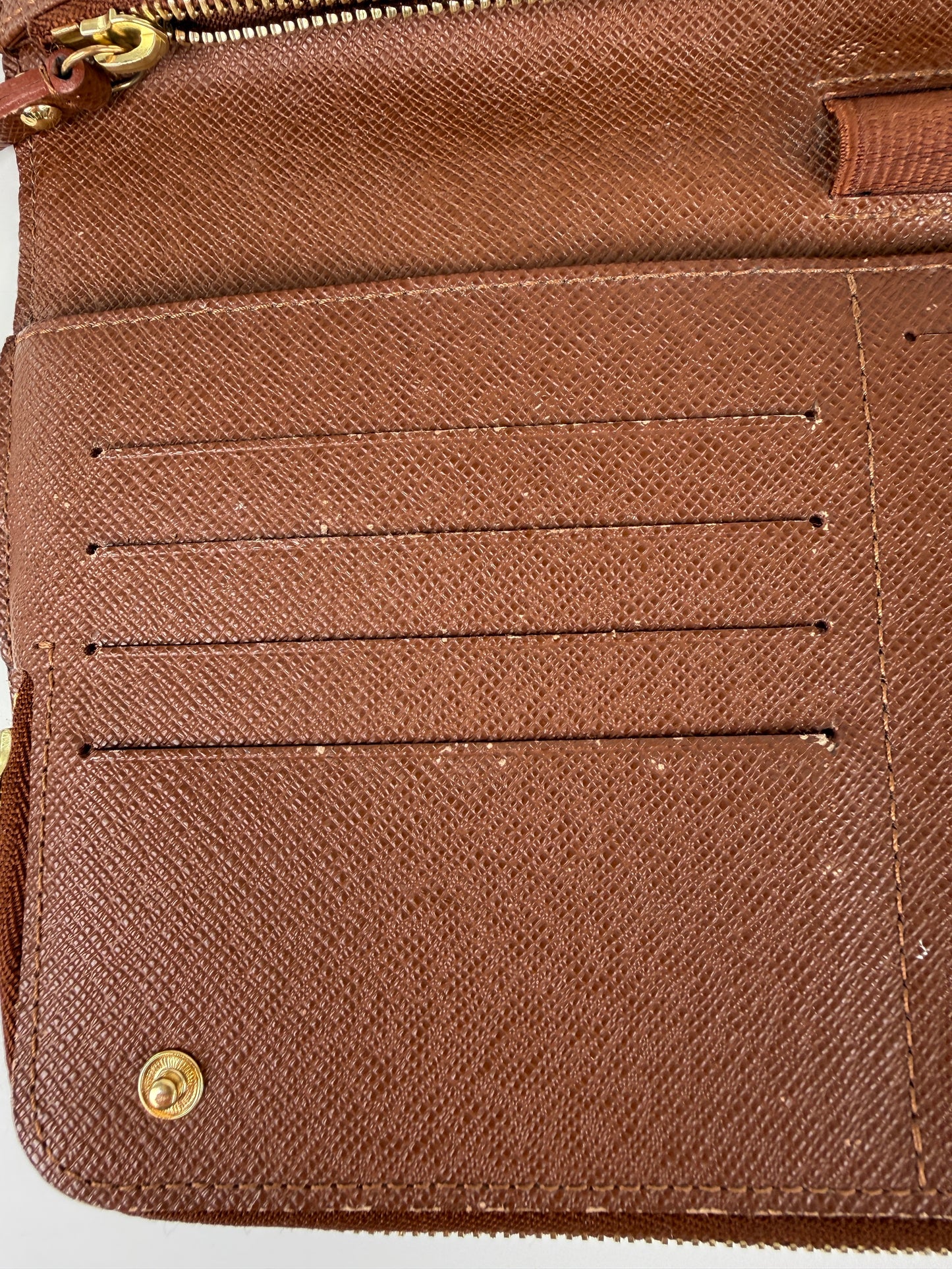 LOUIS VUITTON Insolite Brown Monogram Canvas Organizer Wallet