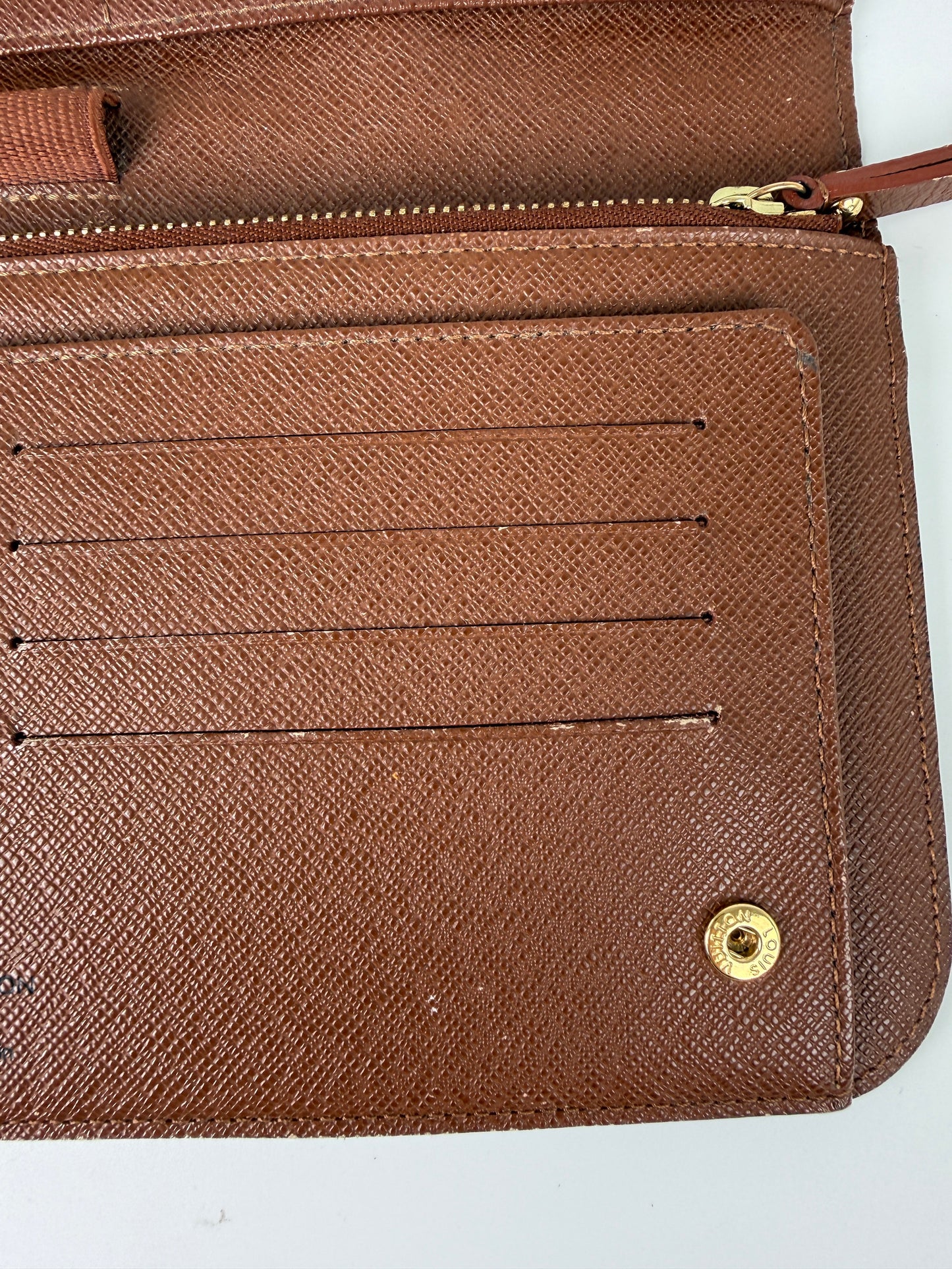 LOUIS VUITTON Insolite Brown Monogram Canvas Organizer Wallet