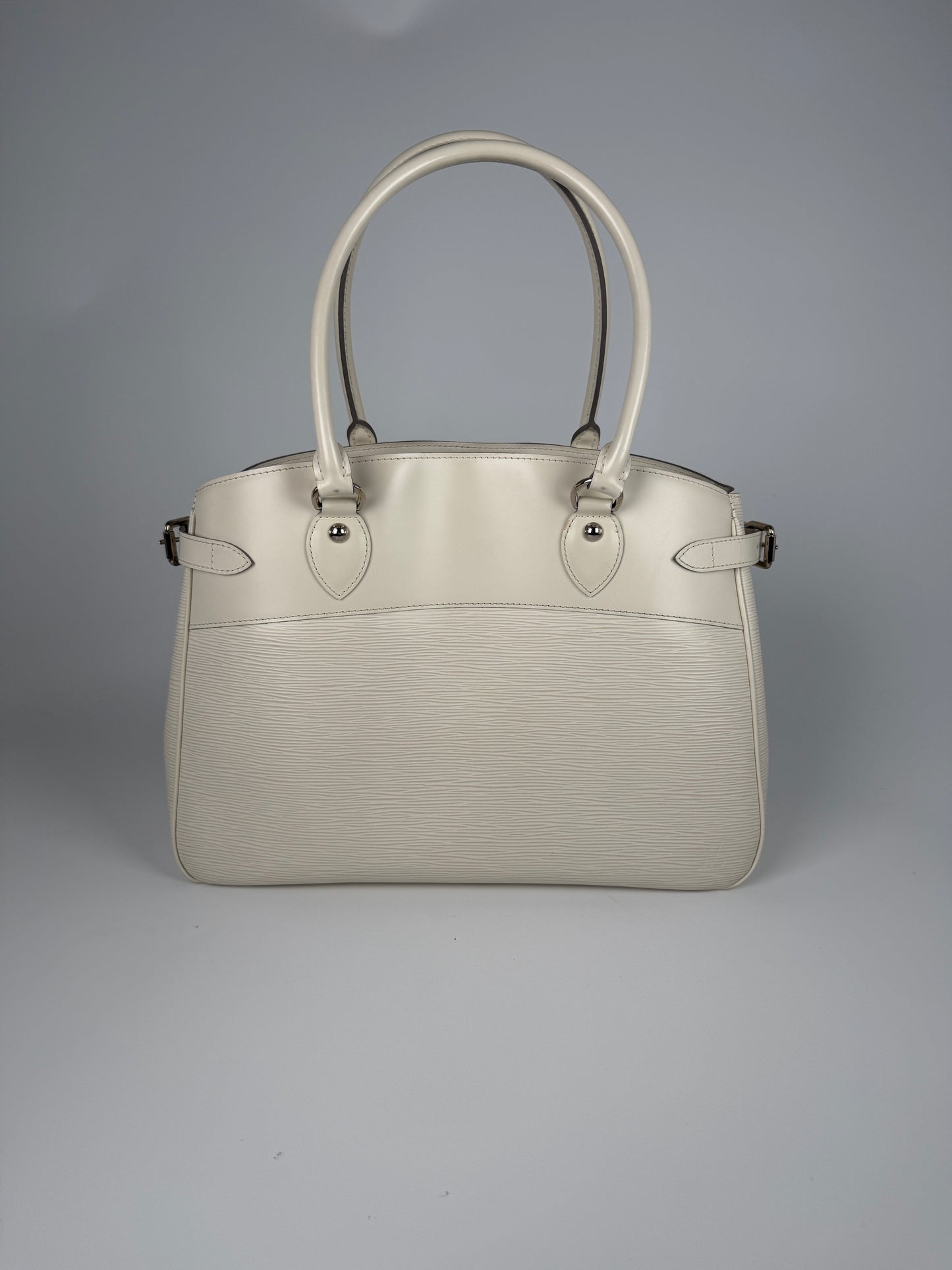 LOUIS VUITTON Passy GM Ivory Epi Leather Tote Shoulder Bag