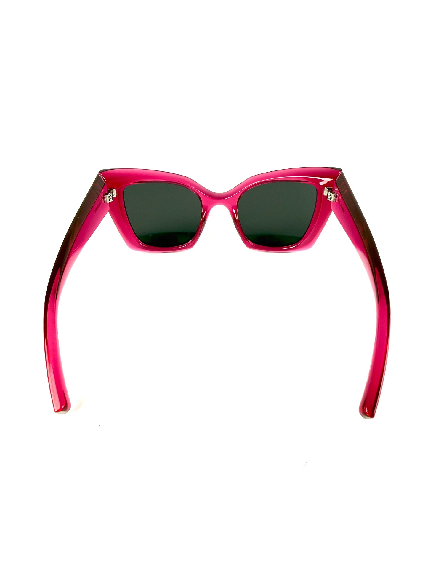 Saint Laurent SL 552 Pink Acetate Cat Eye Sunglasses
