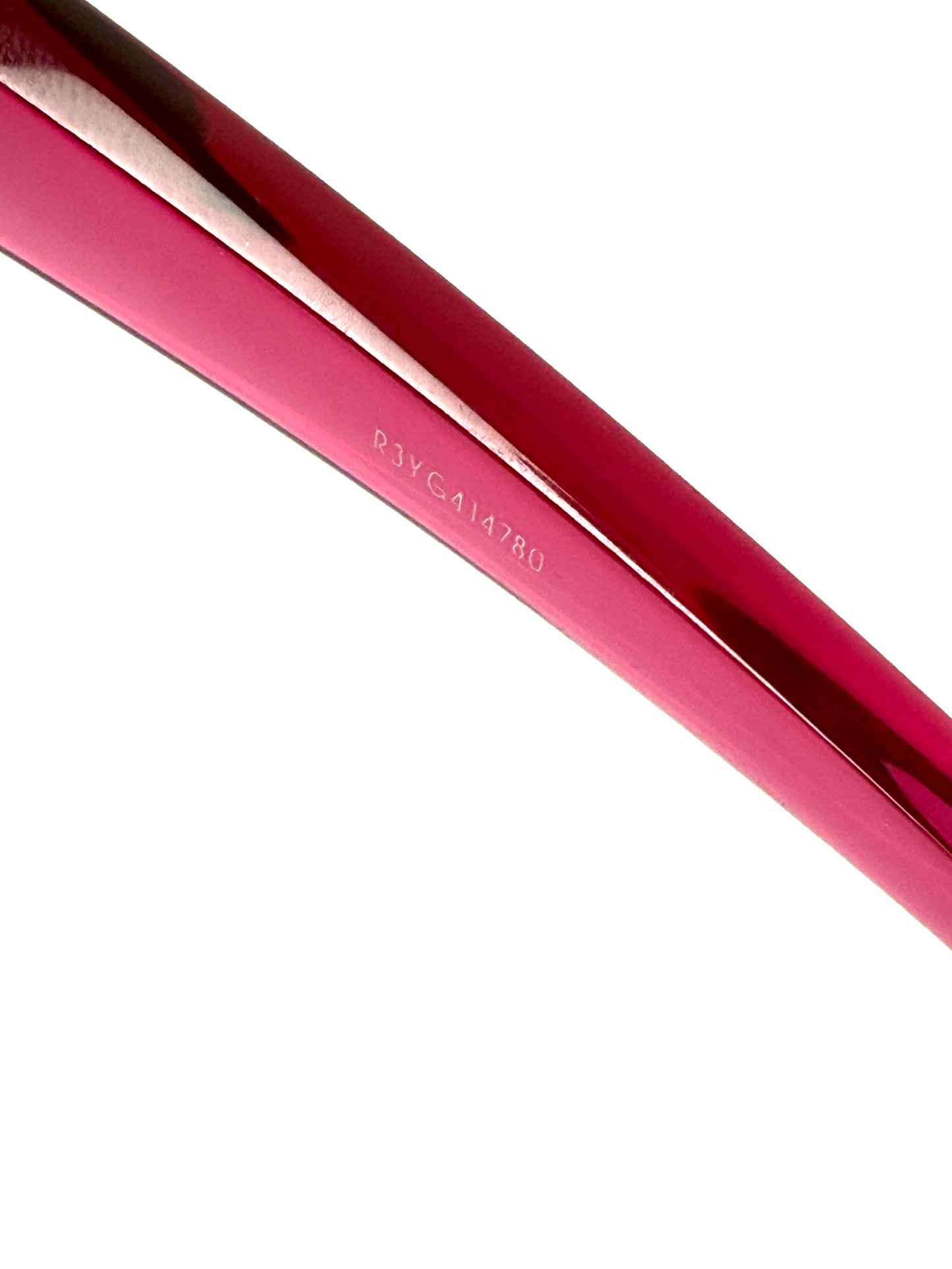 Saint Laurent SL 552 Pink Acetate Cat Eye Sunglasses