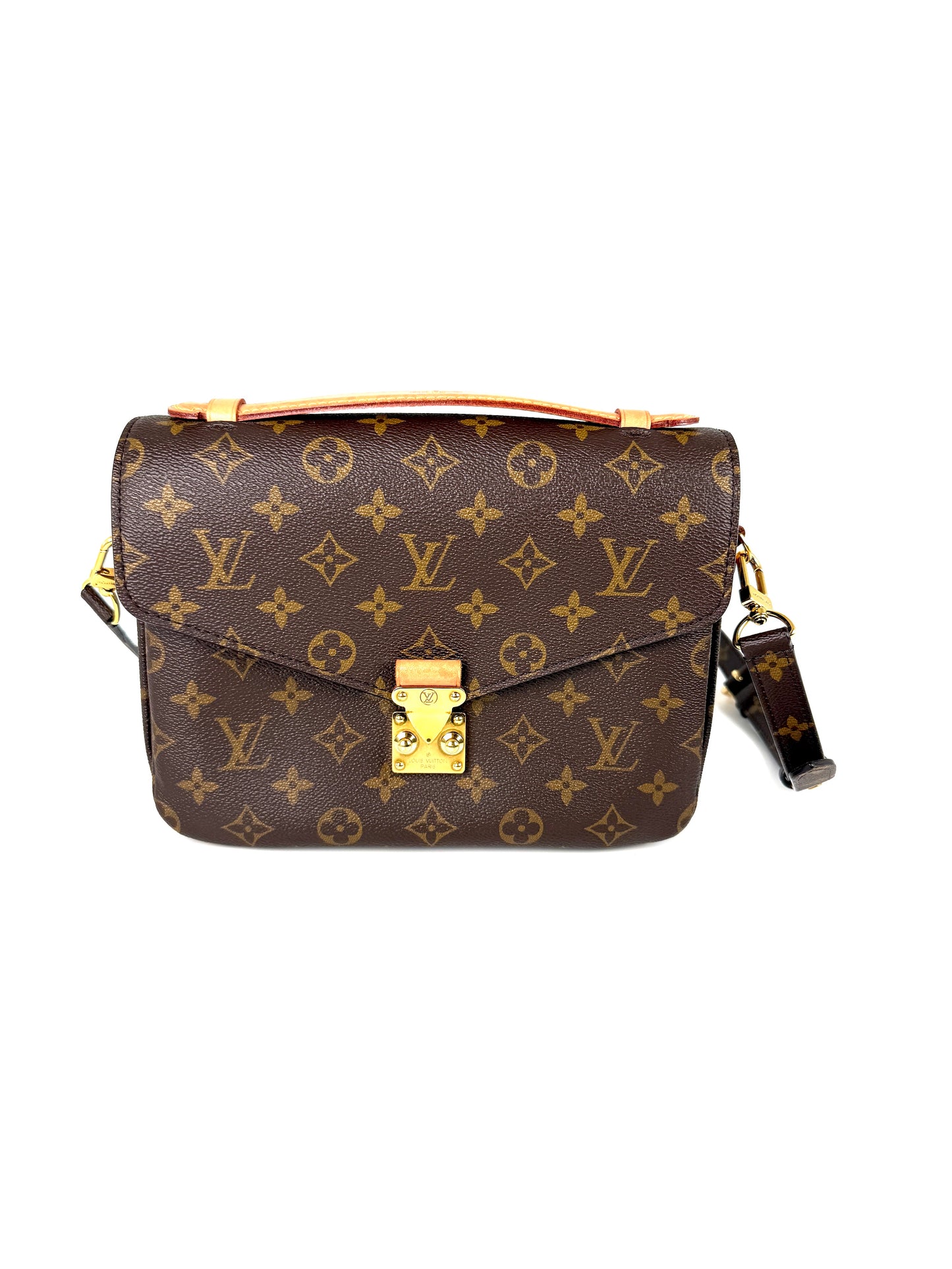 Louis Vuitton Pochette Metis Monogram Top Handle Crossbody Bag