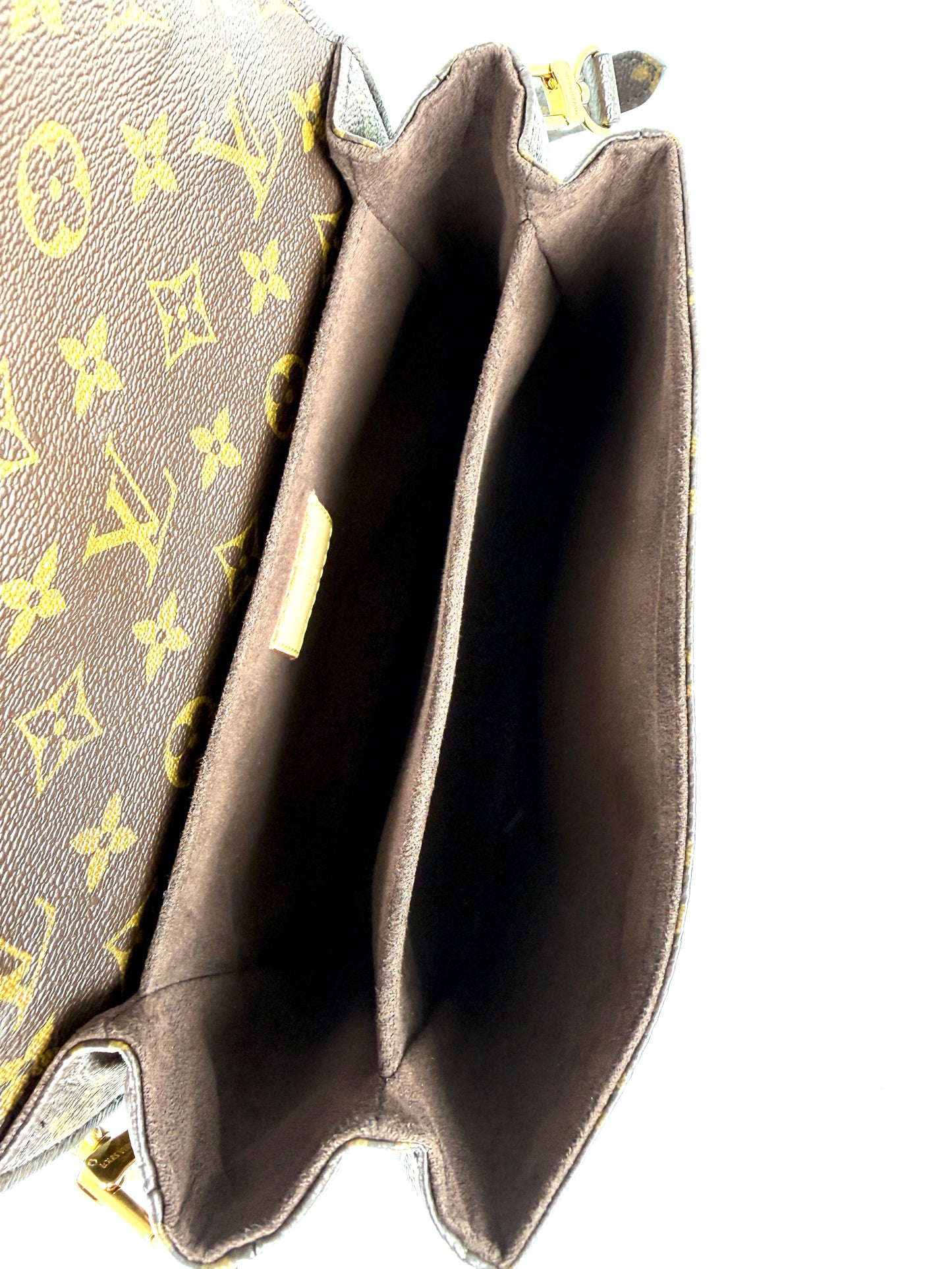 Louis Vuitton Pochette Metis Monogram Top Handle Crossbody Bag