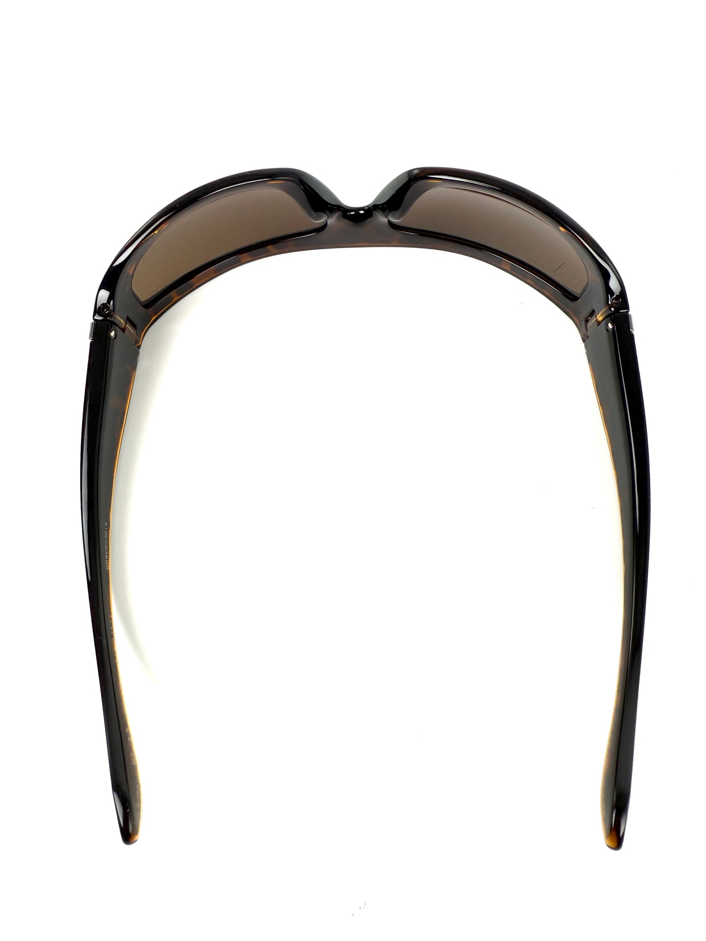 GUCCI Marcello GG157S 64mm Dark Brown Tortoise Acetate Rectangular Sunglasses