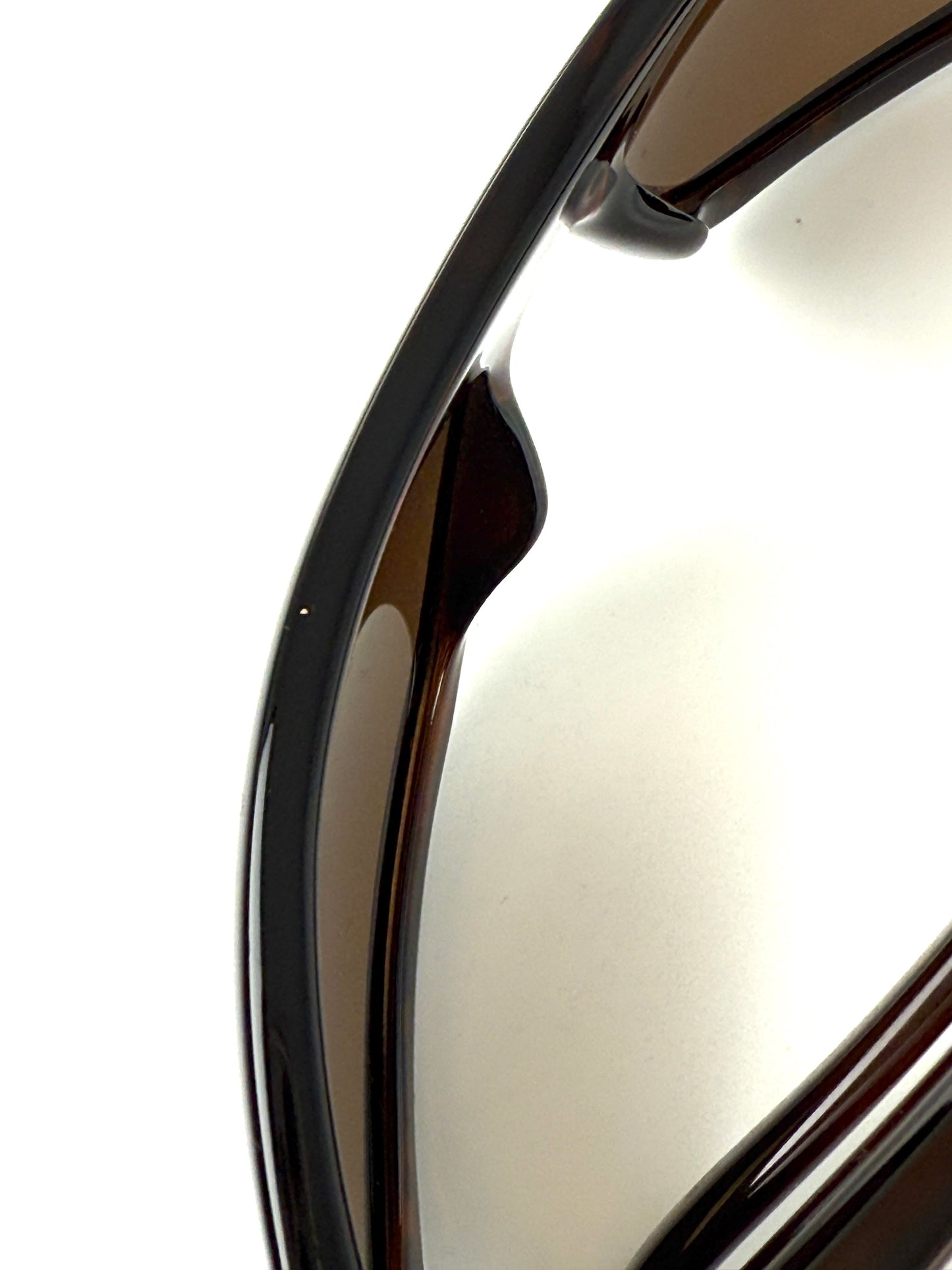 GUCCI Marcello GG157S 64mm Dark Brown Tortoise Acetate Rectangular Sunglasses