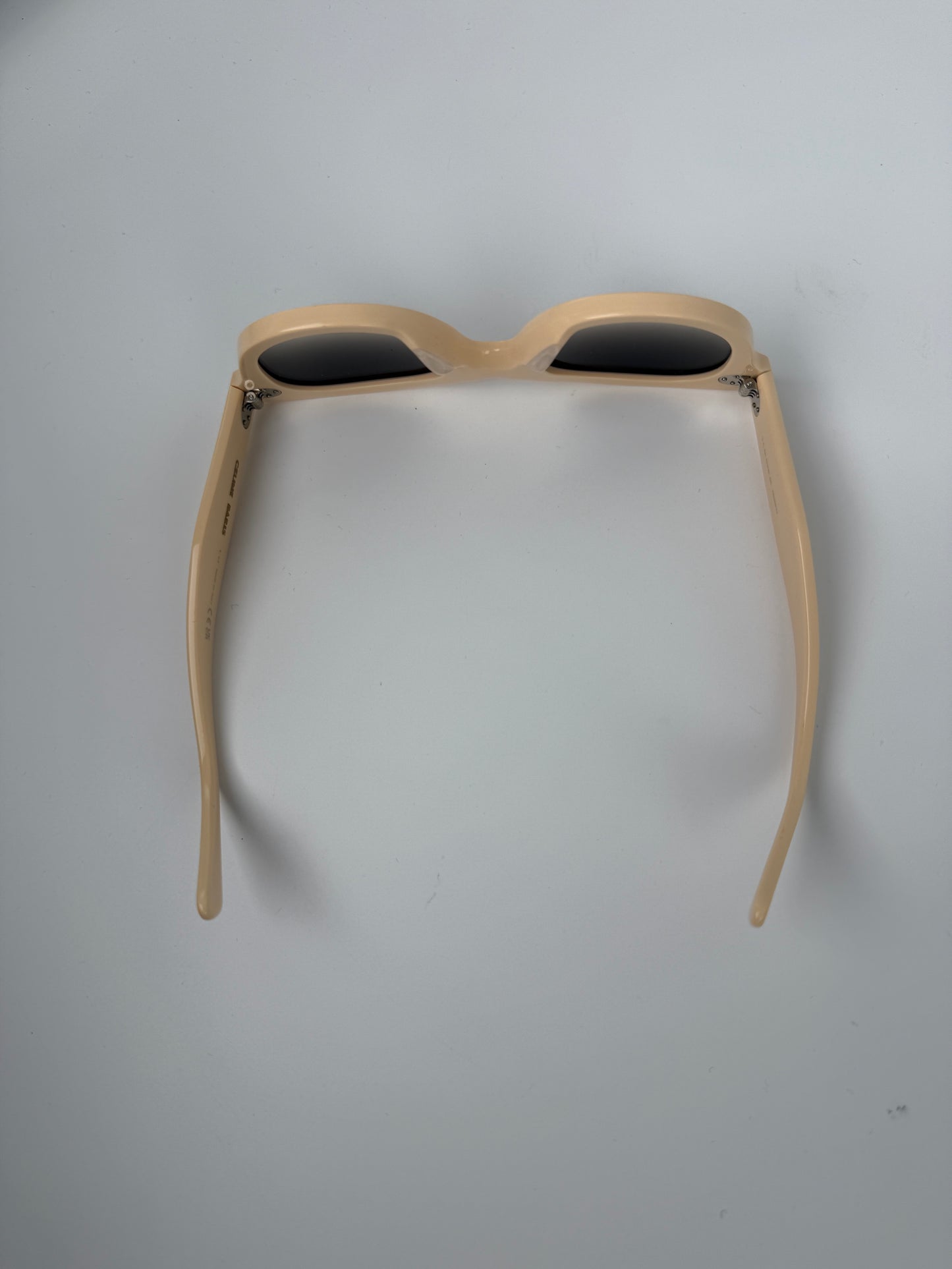 CELINE CL4003 Light Beige Acetate Classic Sunglasses