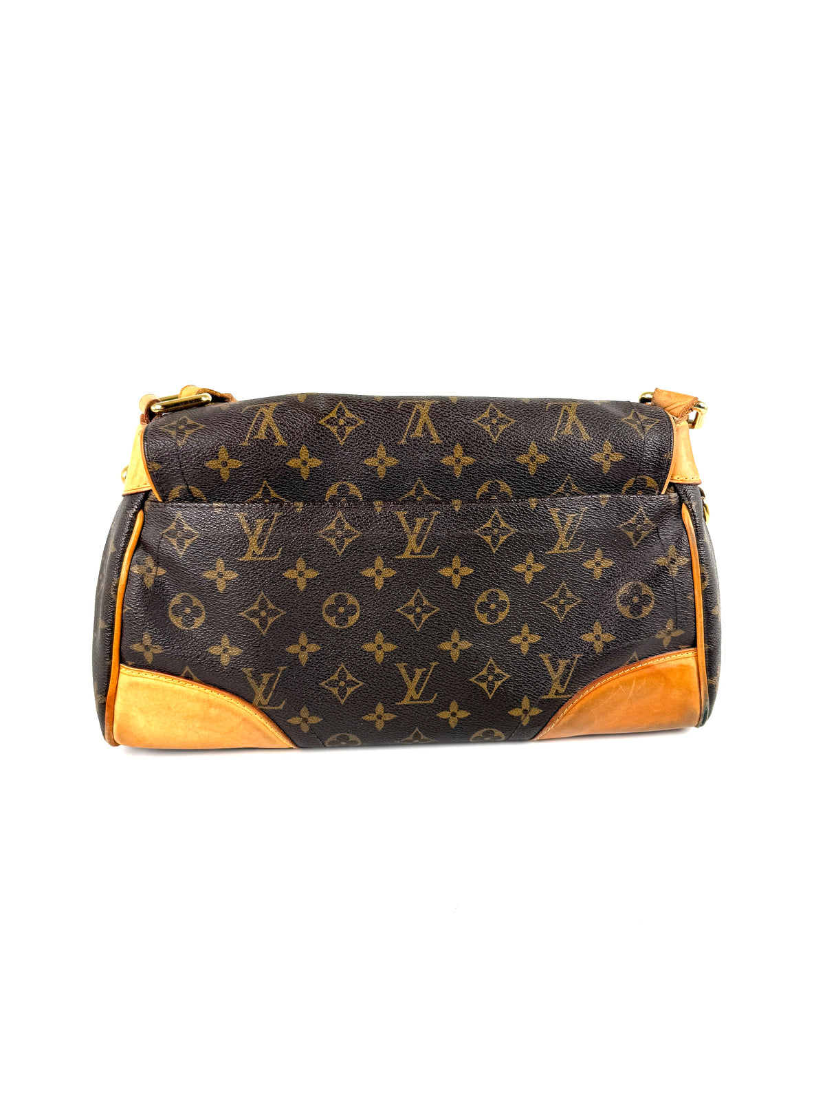 Louis Vuitton Vintage Beverly Monogram Brown Canvas Shoulder Bag