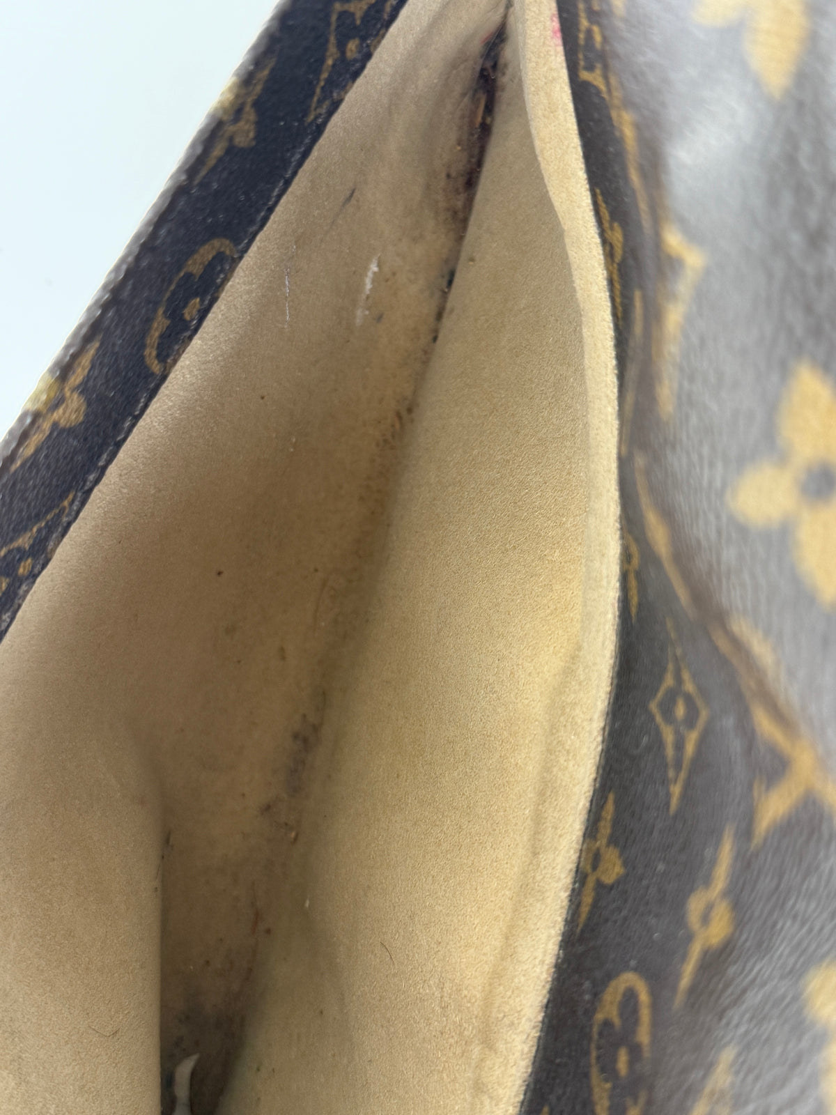 Louis Vuitton Vintage Beverly Monogram Brown Canvas Shoulder Bag