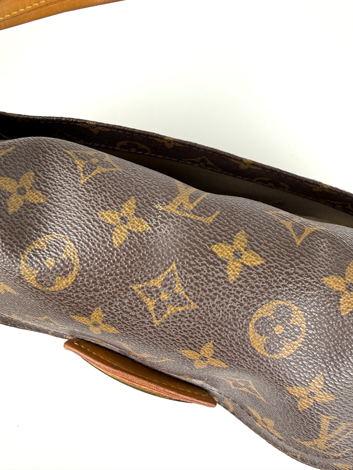 Louis Vuitton Vintage Beverly Monogram Brown Canvas Shoulder Bag