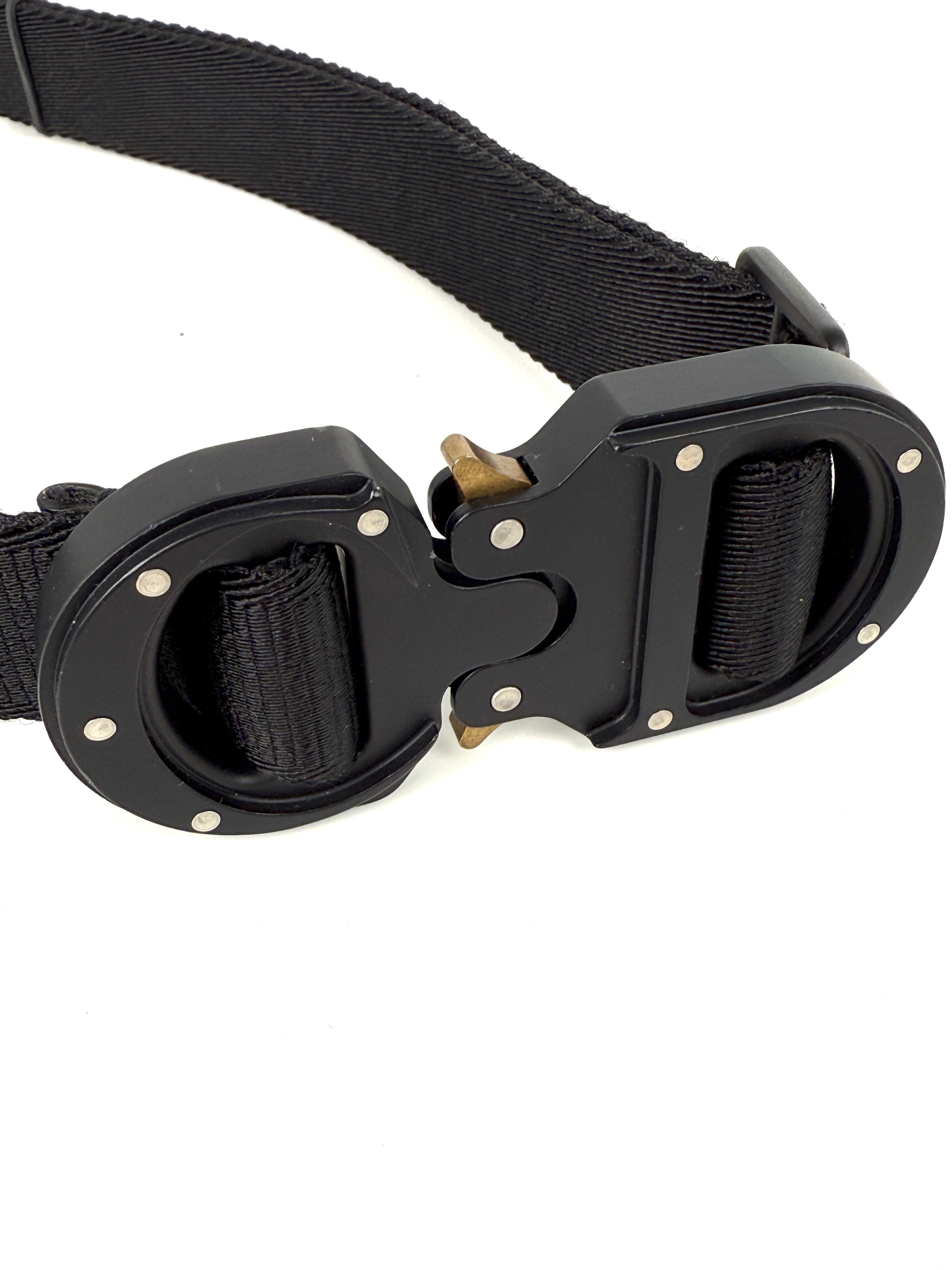 Christian Dior Black Skinny Logo Canvas Belt 90 36 – Fashion Reloved