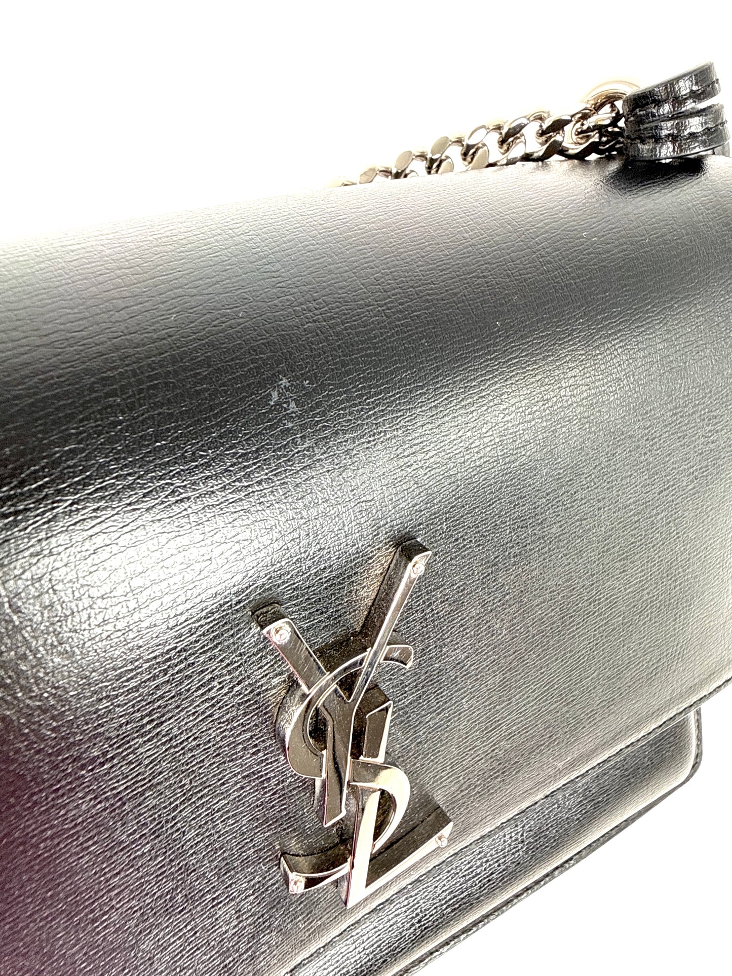 Saint Laurent YSL Sunset Smooth Leather 2021 Leather Crossbody Bag