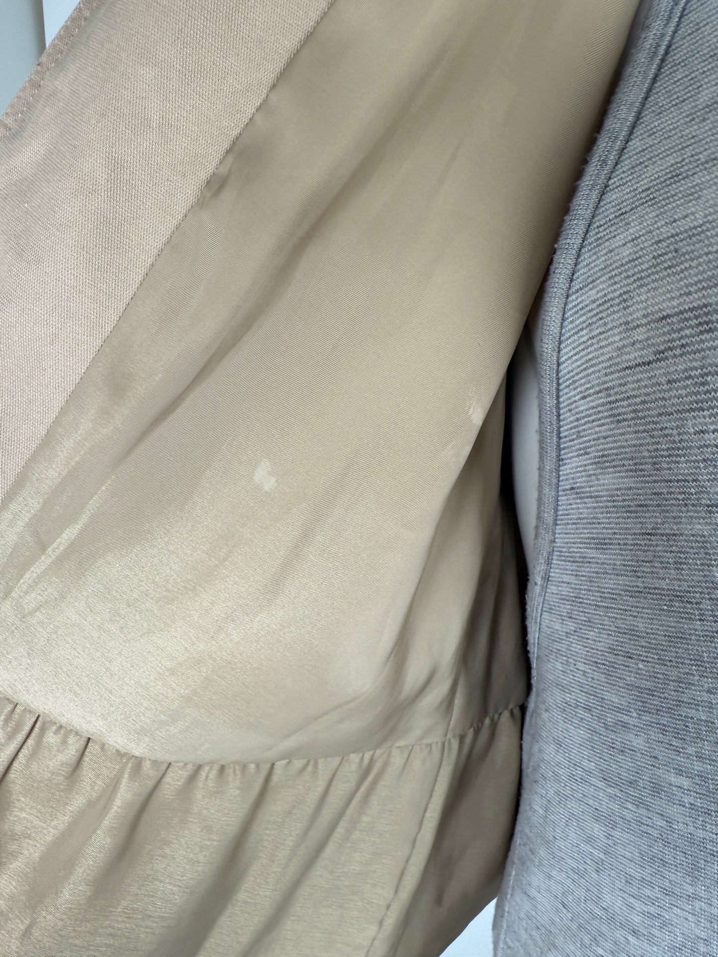 BURBERRY Brit Beige Cotton Short Blazer Jacket 10 44