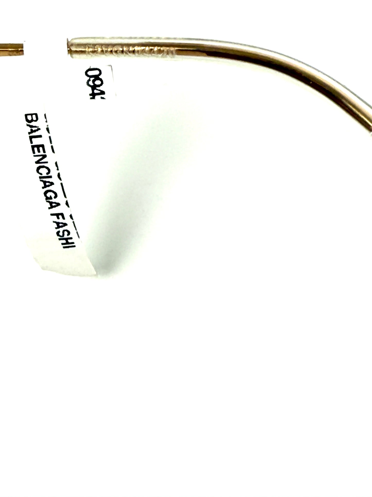 BALMAIN BB0015S Metal Cat Eye Gold Tone Sunglasses New