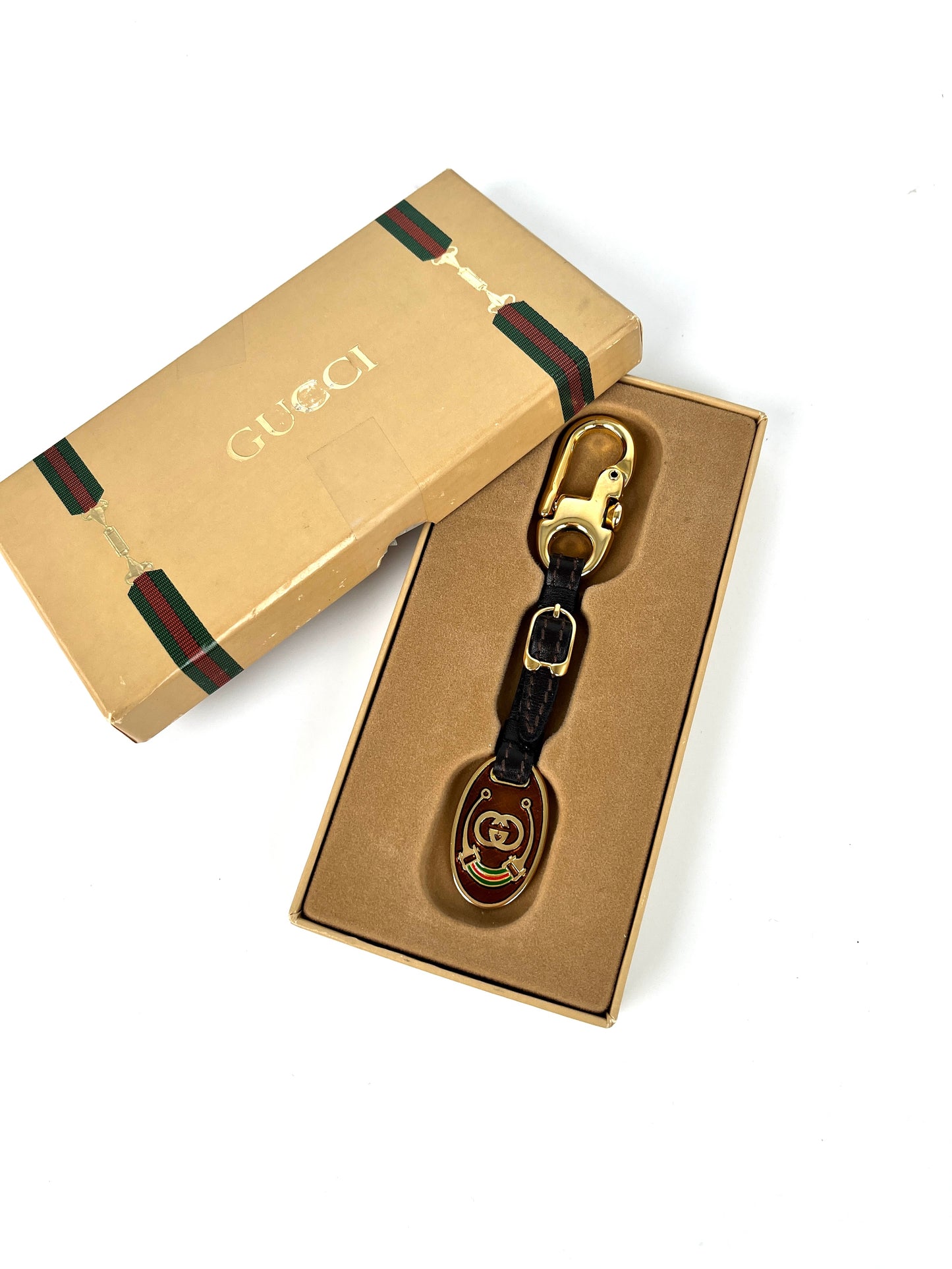 Vintage Gucci Key Ring Charm