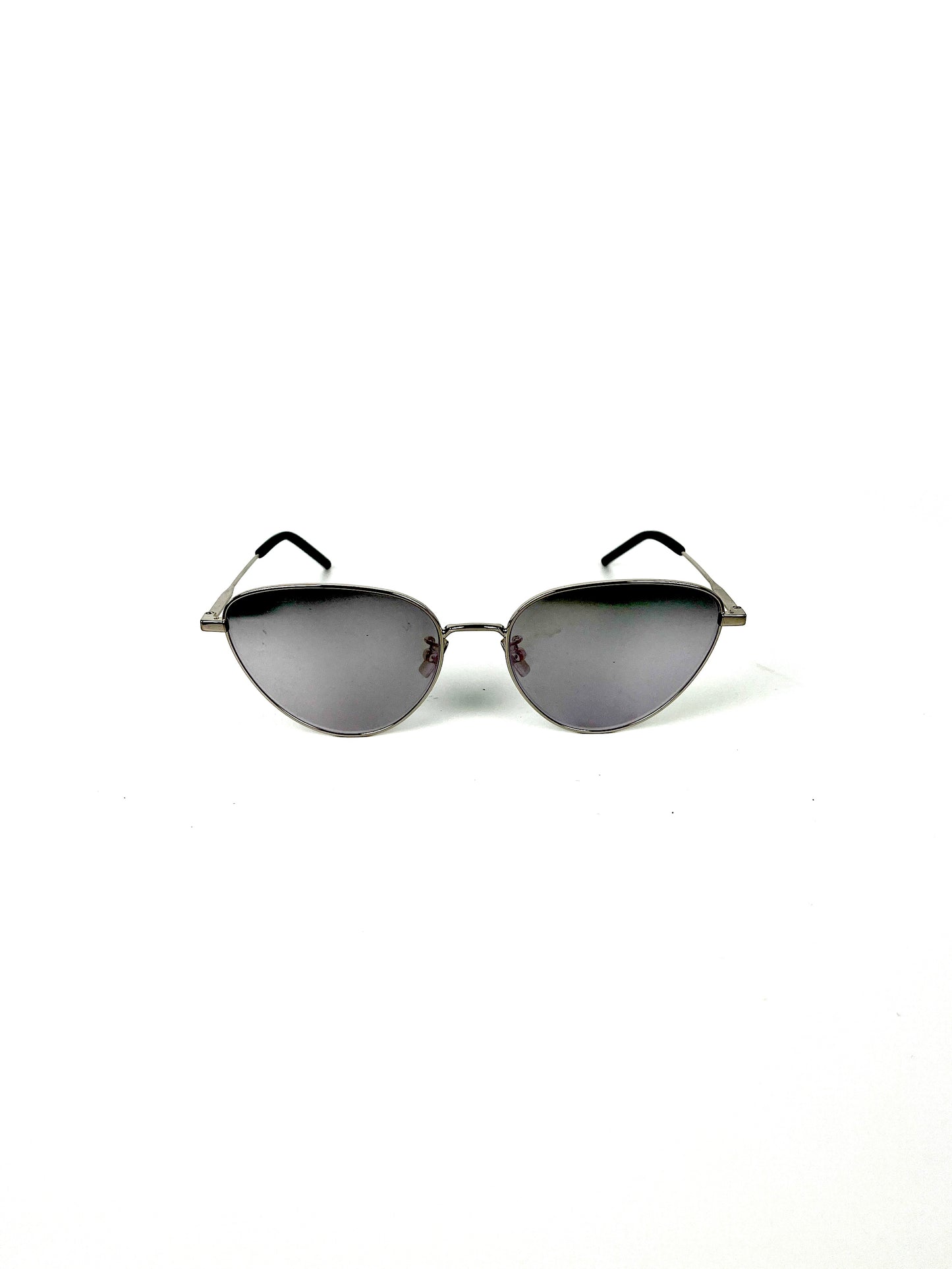 Saint Laurent SL 310 Cat Eye Silver Mirror Sunglasses