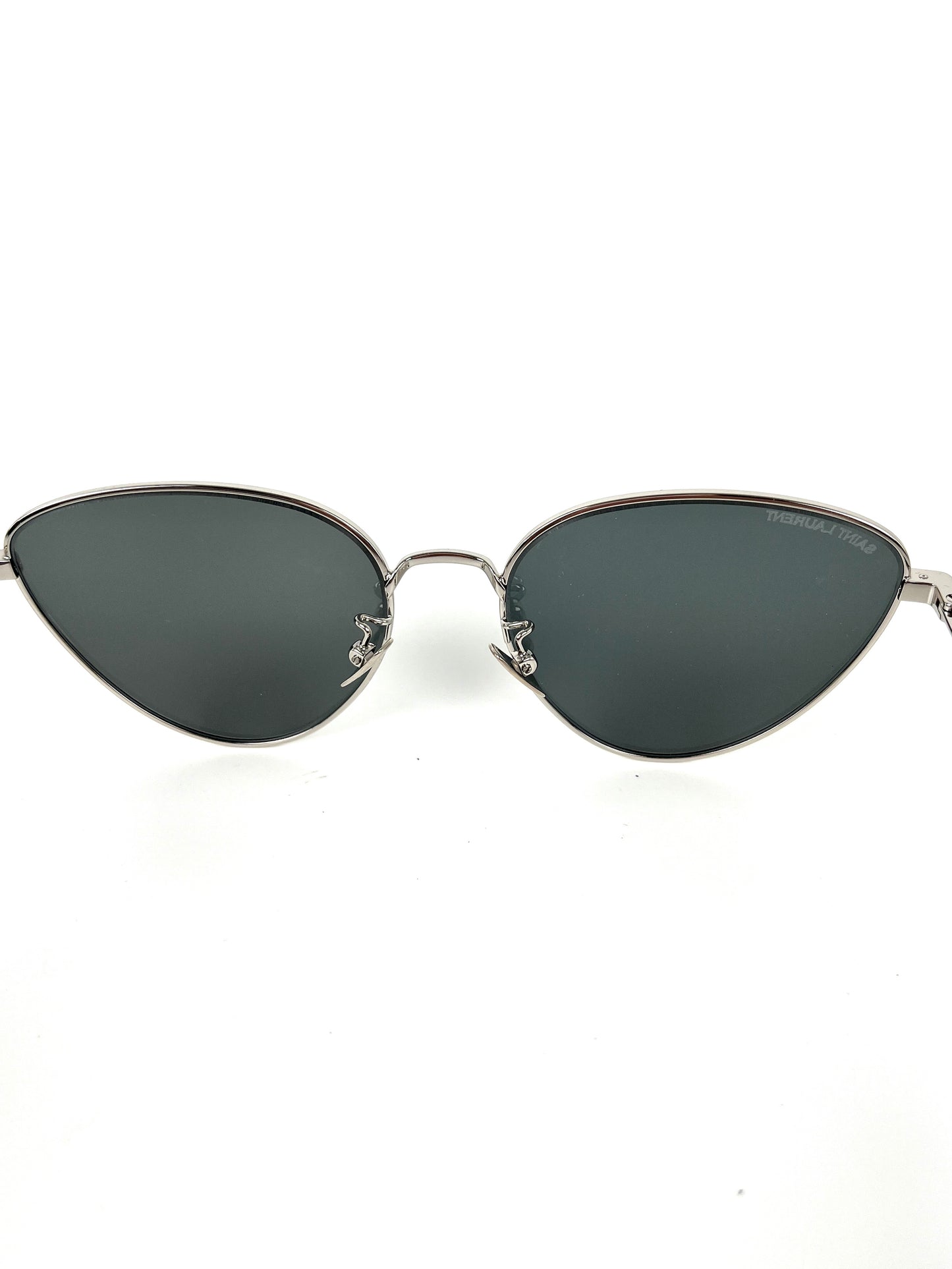 Saint Laurent SL 310 Cat Eye Silver Mirror Sunglasses