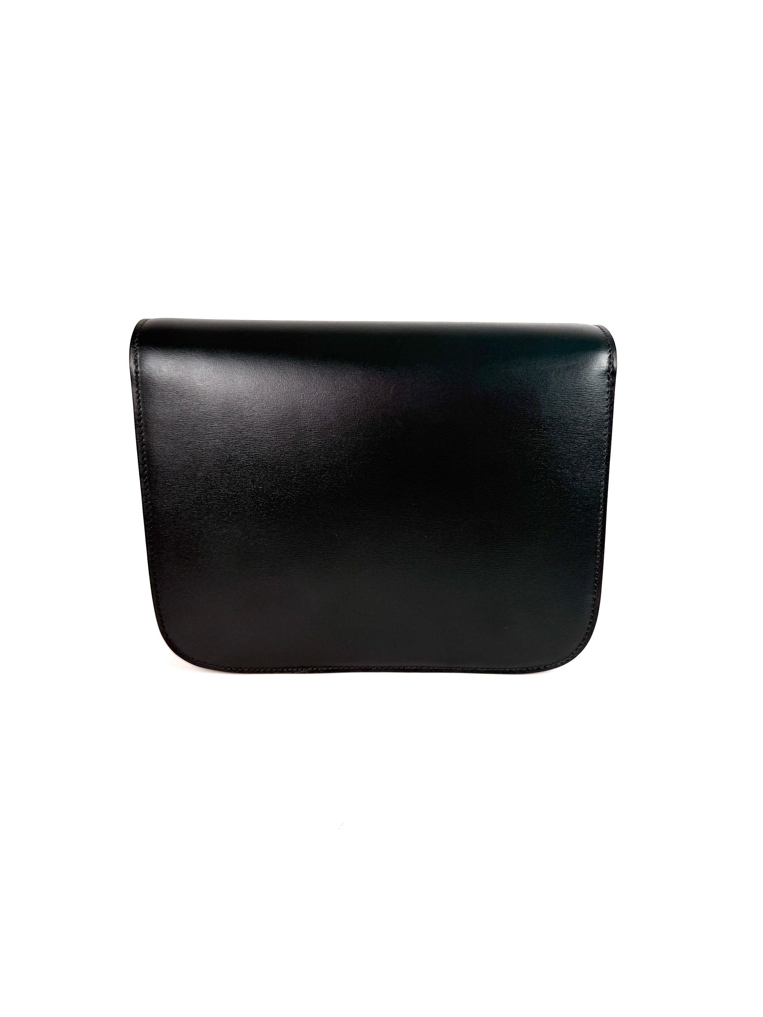 Celine Box Calfskin Amazon Green Classic Medium Crossbody Flap Bag