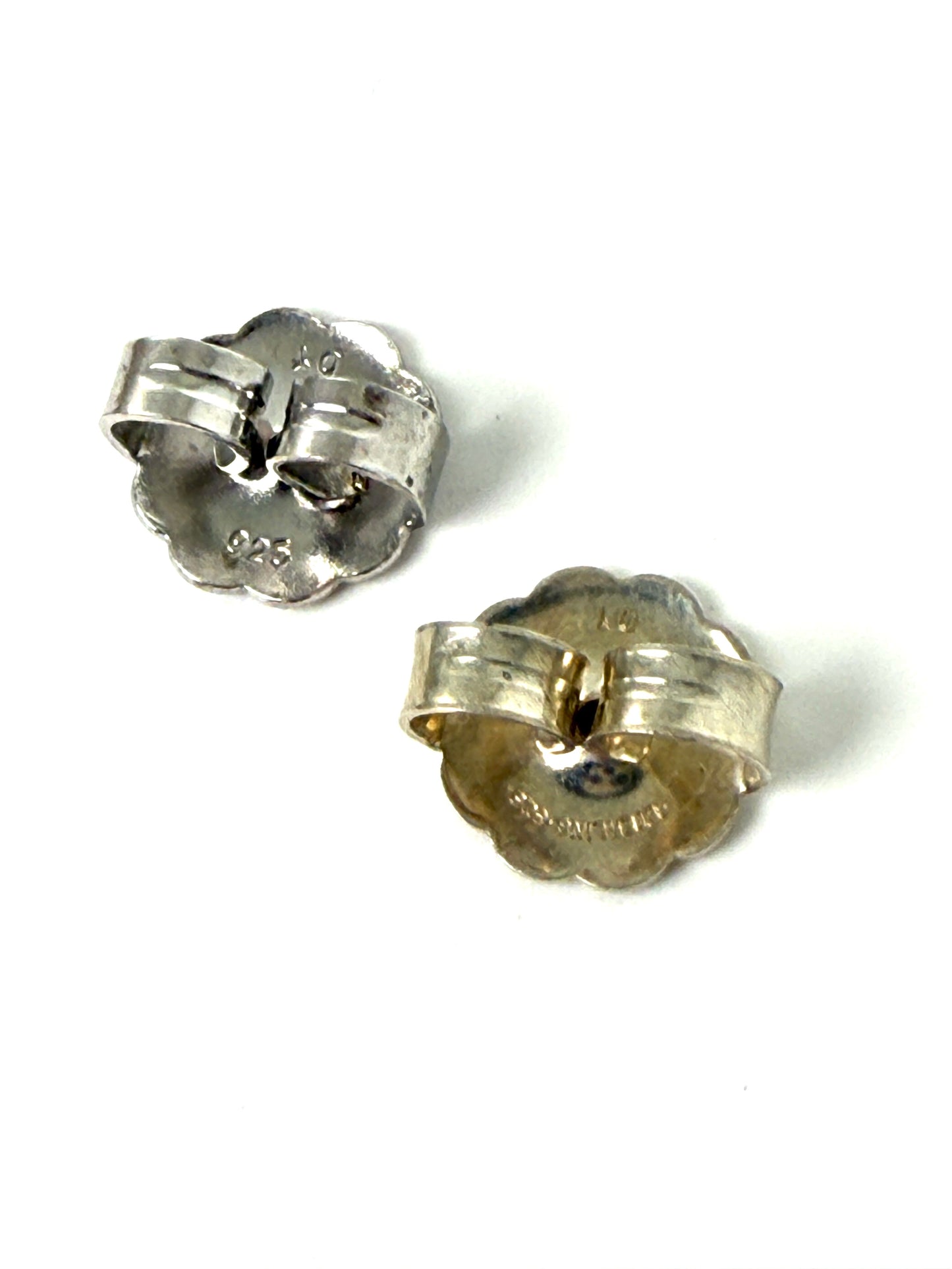 David Yurman Mercer Circular Mobile Cable Diamond Drop Silver Earrings