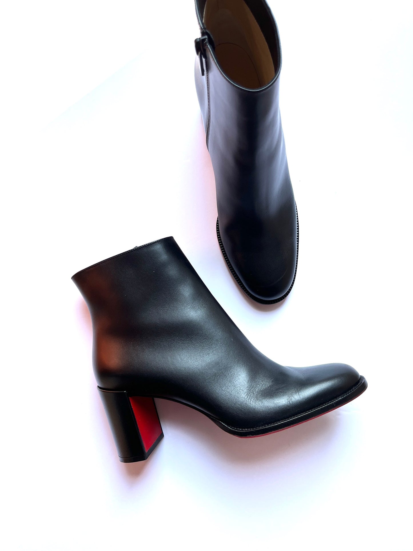 Christian Louboutin Adoxa 70mm Black Ankle Boots Booties 39.5 9