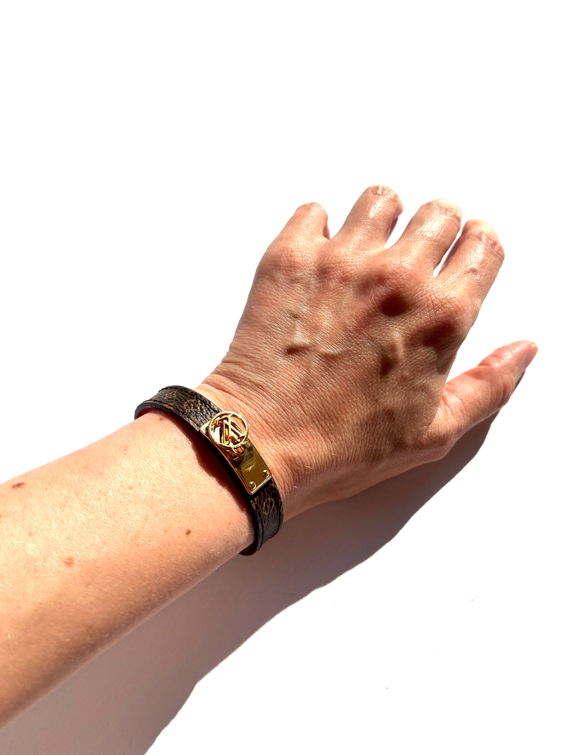 Bracelet Damier Louis Vuitton Mens Leather Bracelet Bracelet