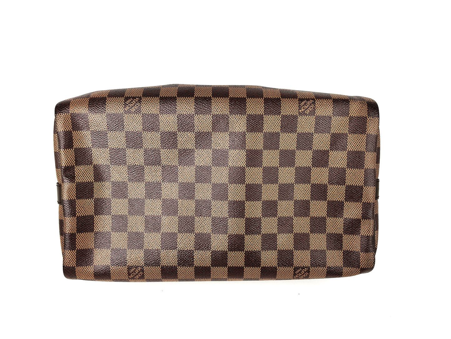 LOUIS VUITTON Speedy Bandouliere 30 Damier Ebene Brown Satchel Crossbody Bag