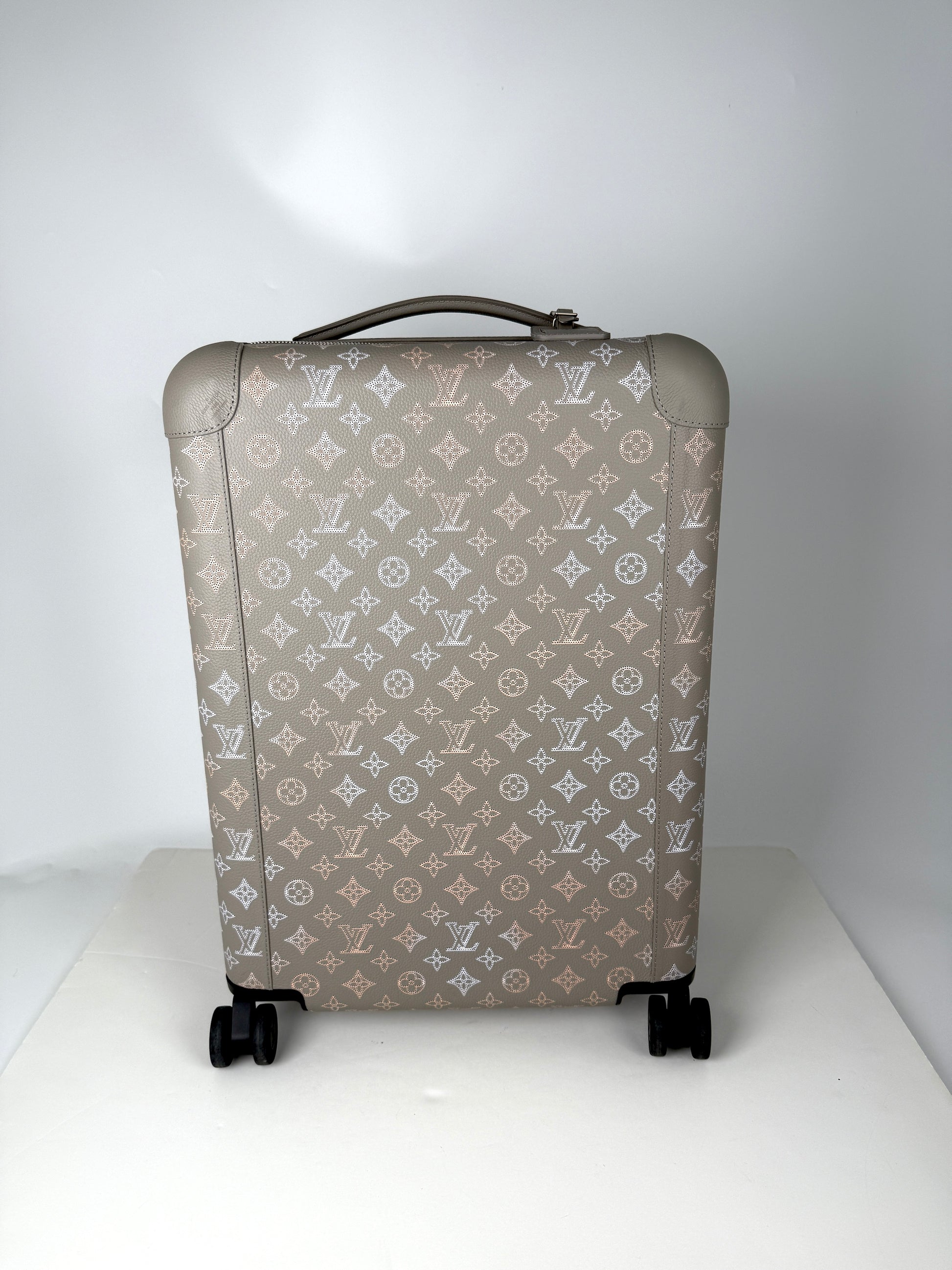 Louis Vuitton Horizon 55 Mahina Perforated Monogram Leather Suitcase