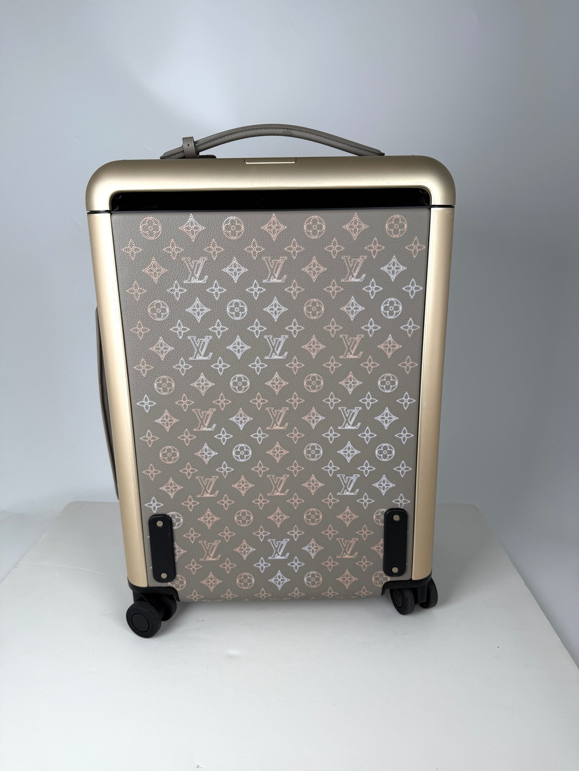Louis Vuitton Horizon 55 Mahina Perforated Monogram Leather Suitcase