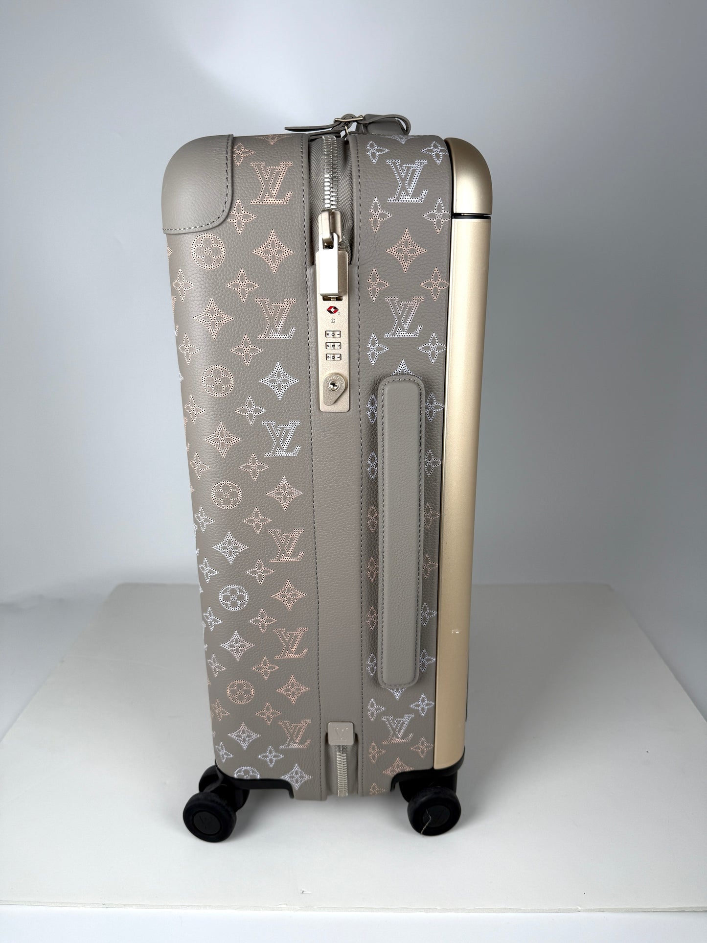 Louis Vuitton Horizon 55 Mahina Perforated Monogram Leather Suitcase