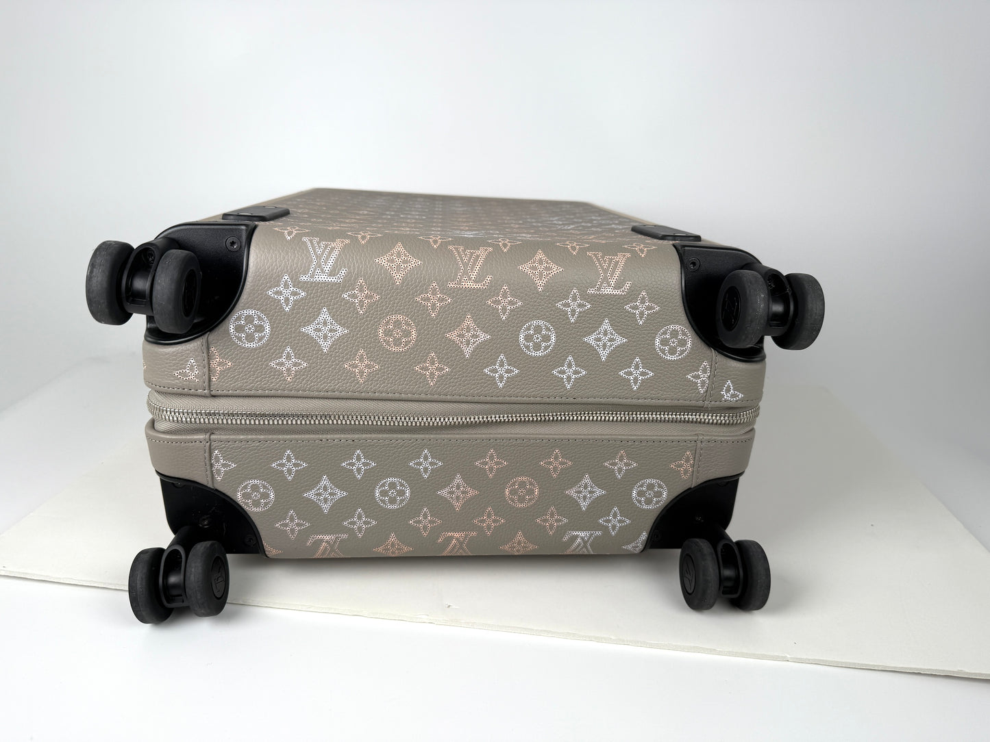 Louis Vuitton Horizon 55 Mahina Perforated Monogram Leather Suitcase