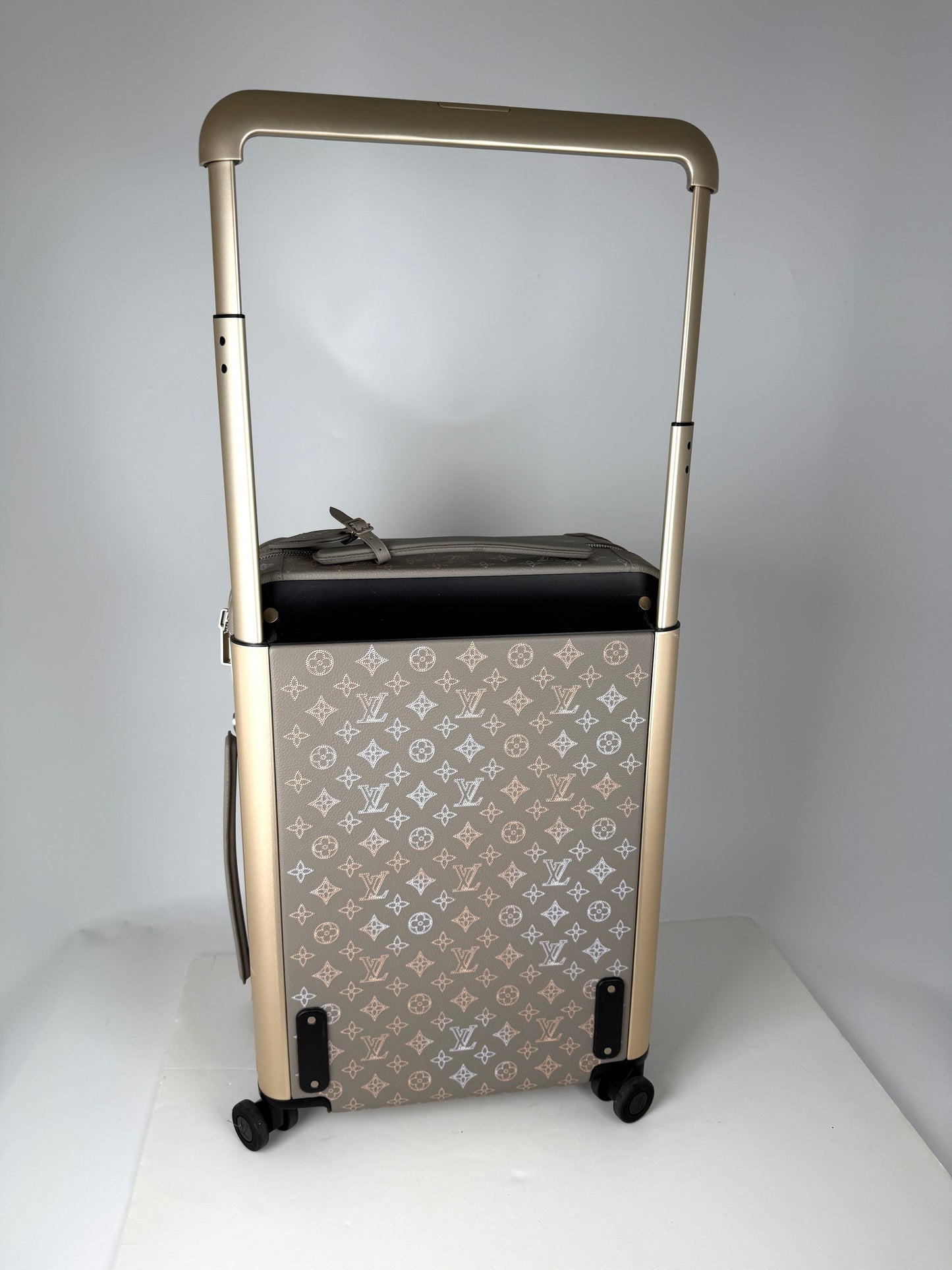 Louis Vuitton Horizon 55 Mahina Perforated Monogram Leather Suitcase