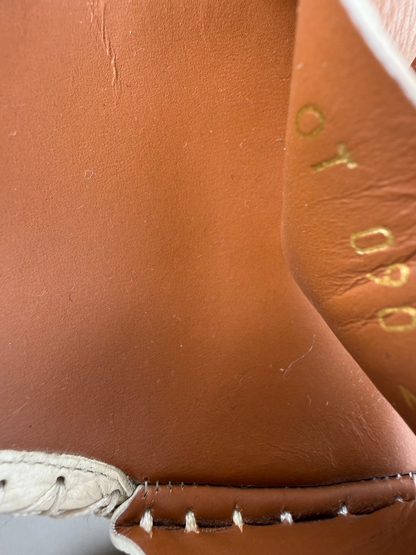 VALENTINO Garavani Double Rockstud Ivory Espadrille Wedge Heel Sandals 41, 10.5