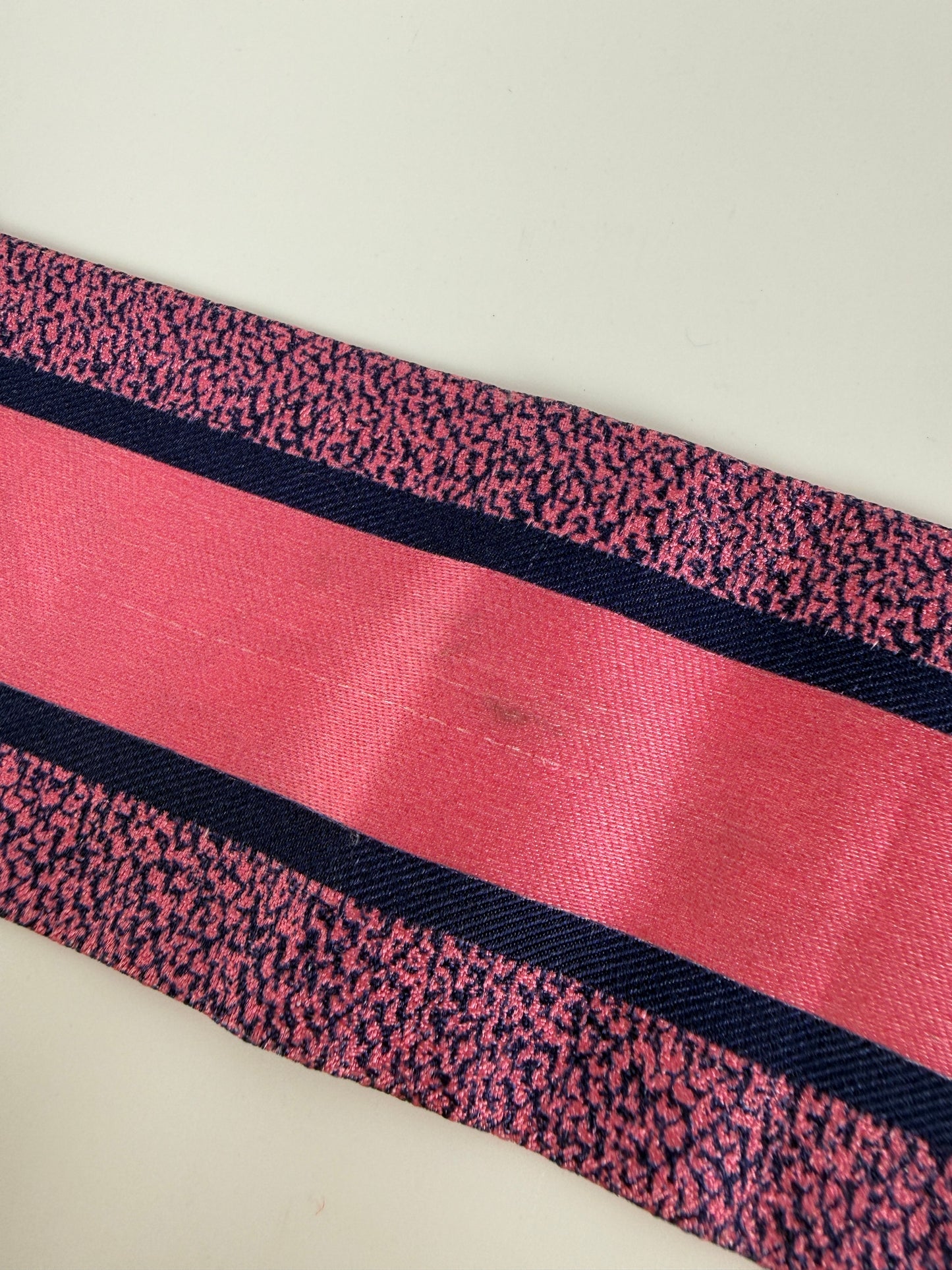 Christian Dior Dioriviera Tiole de Jouy Mitzah Pink Silk Floral Bandeau Scarf