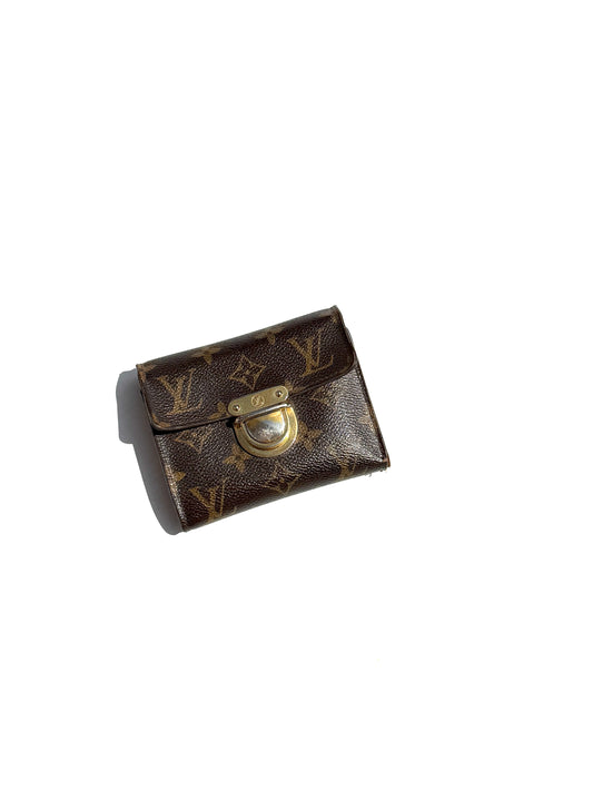 LOUIS VUITTON Koala Brown Monogram Compact Flap Wallet
