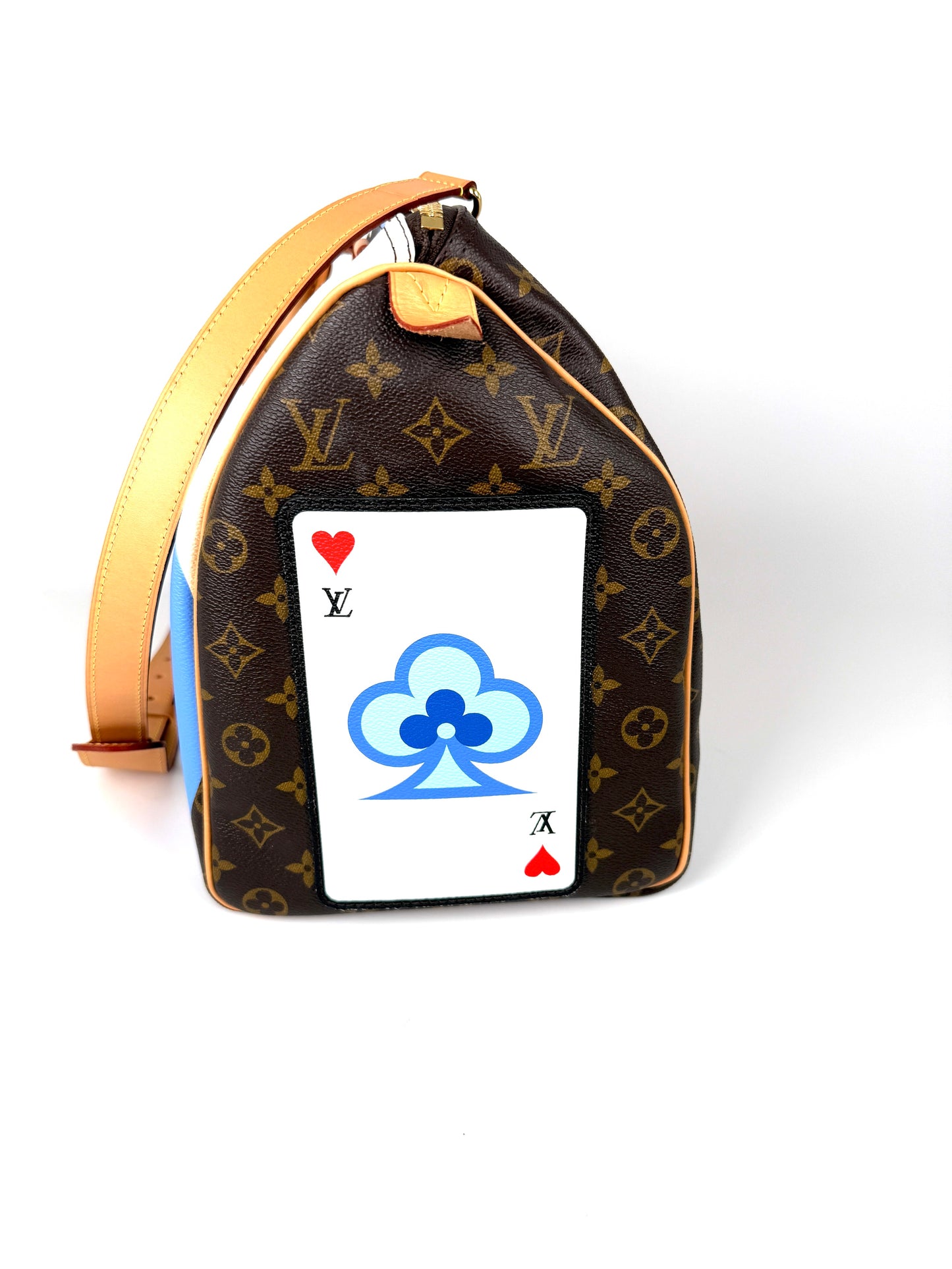 Louis Vuitton Game on Keepall 45 Bandouliere Monogram Duffle Weekender Travel Bag