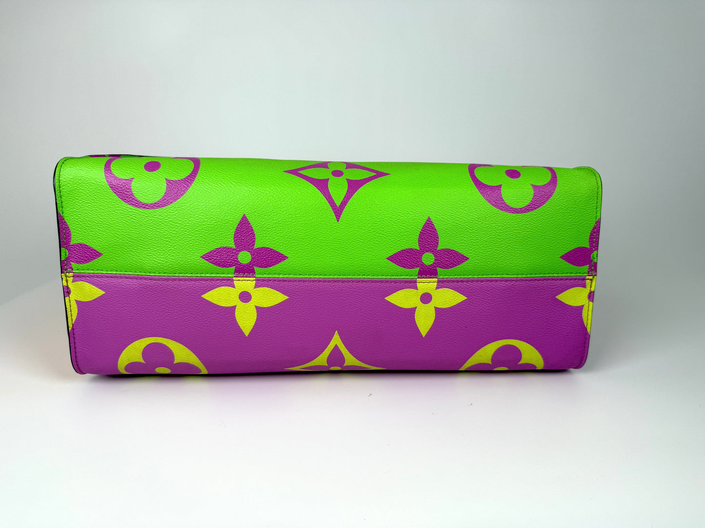 Louis Vuitton Pink Lilac Green Monogram Giant OnTheGo Multicolor Tote Bag