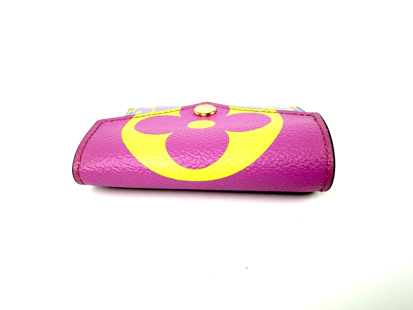 Louis Vuitton Zoe Giant Monogram Lilac Multicolor Flap Compact Wallet