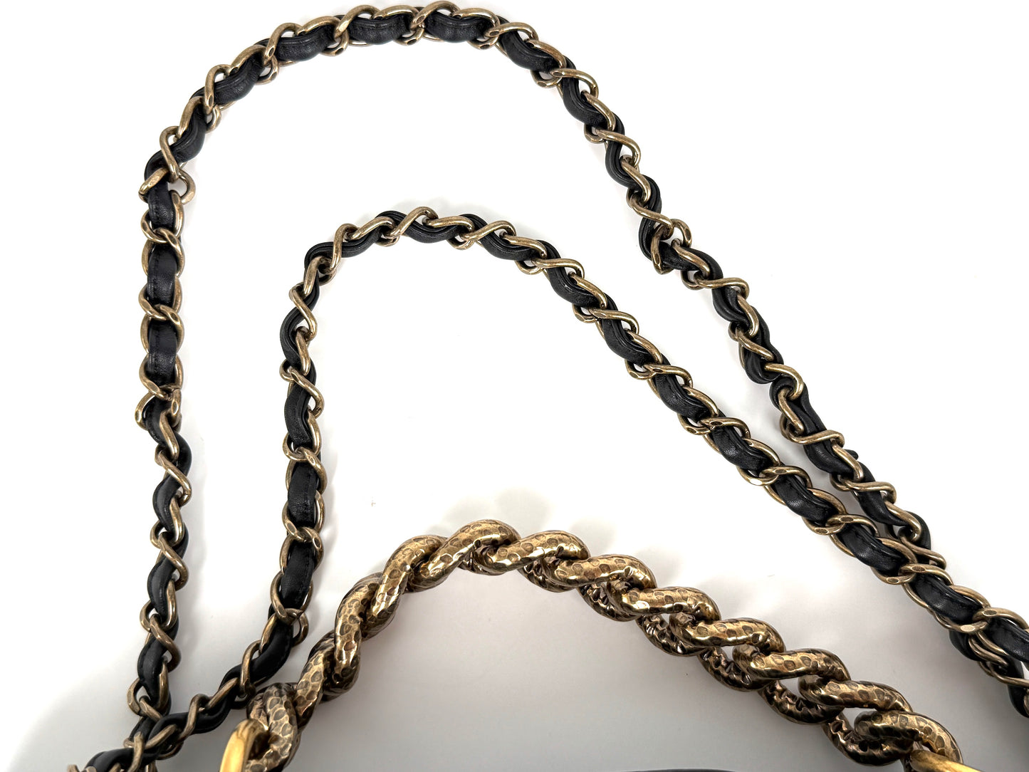 CHANEL Paris Bombay Pondicherry Black Full Flap Aged Quilted Leather Top Handle Shoulder Bag