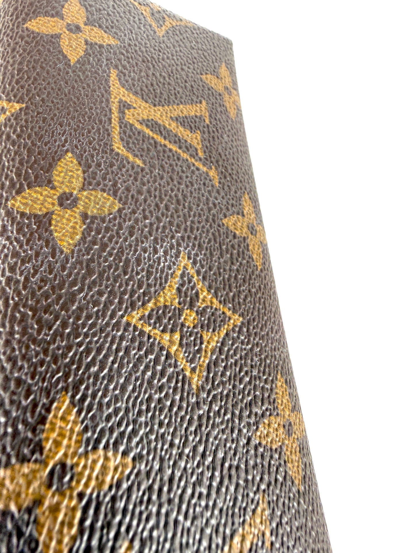 LOUIS VUITTON Brown Monogram Cosmetic Zip Pouch