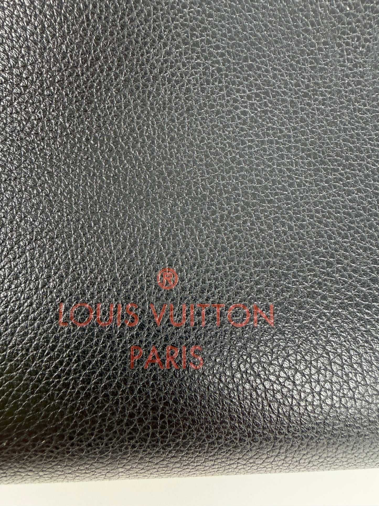 LOUIS VUITTON On My Side Black Brown Top Handle Crossbody Tote Bag MM