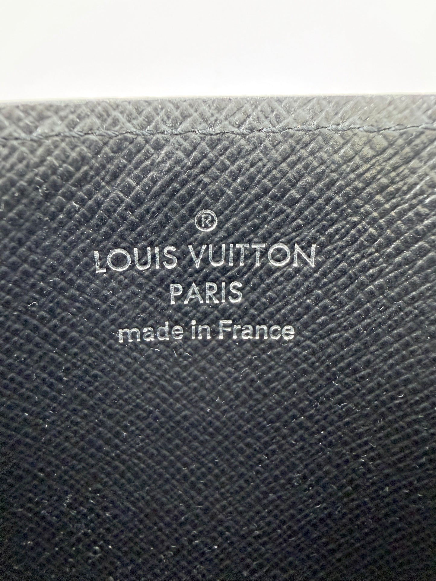 Louis Vuitton Macassar Neo Porte-Cartes Brown Black Monogram Card Case Holder