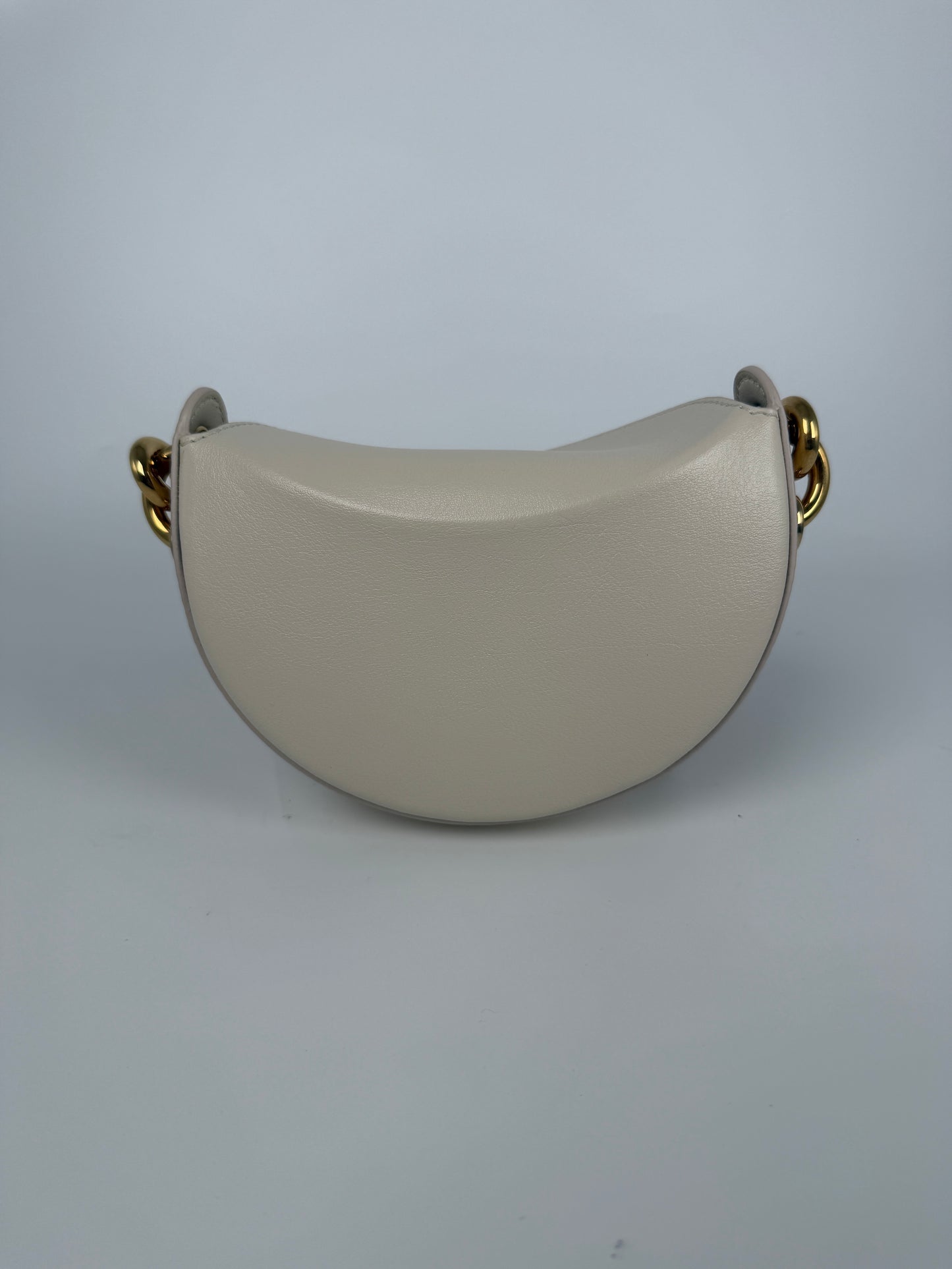 Burberry Bridle 2026 Leather Saddle Style Soap Cream Clutch Bag New