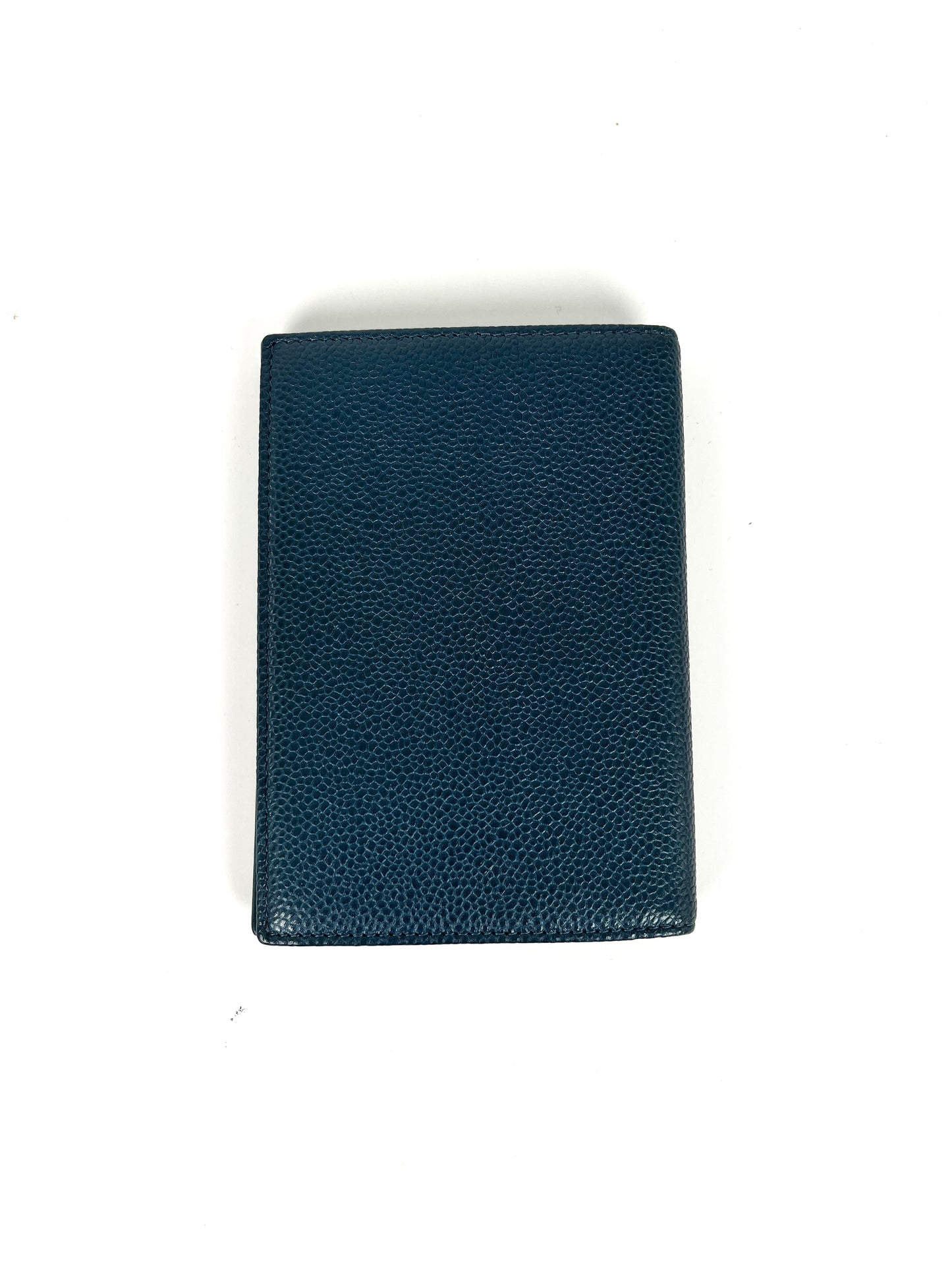  CHANEL Timeless CC 2019 Caviar Blue Passport Holder Case Cover