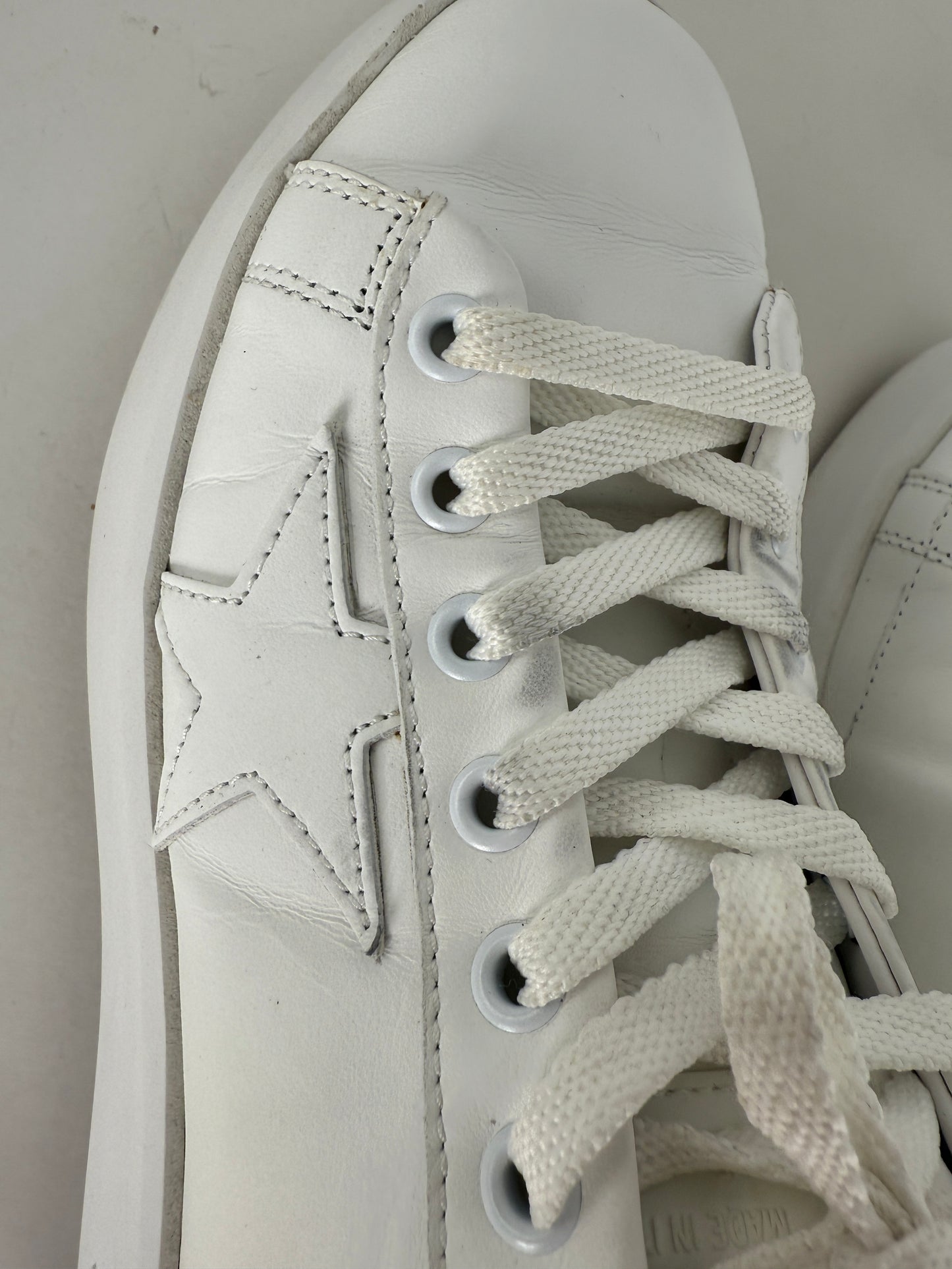 Golden Goose White Pure Star Vegan Sneakers 38 8