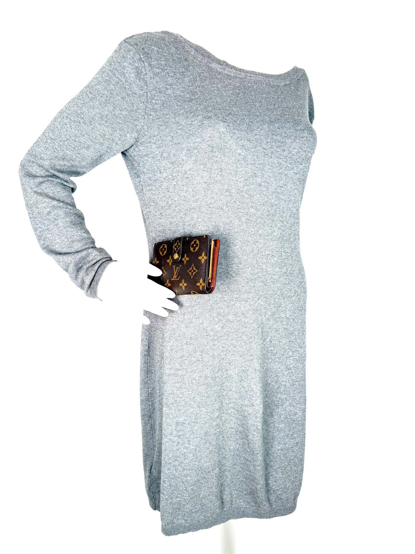 Louis Vuitton Monogram Kisslock French Compact Wallet Purse